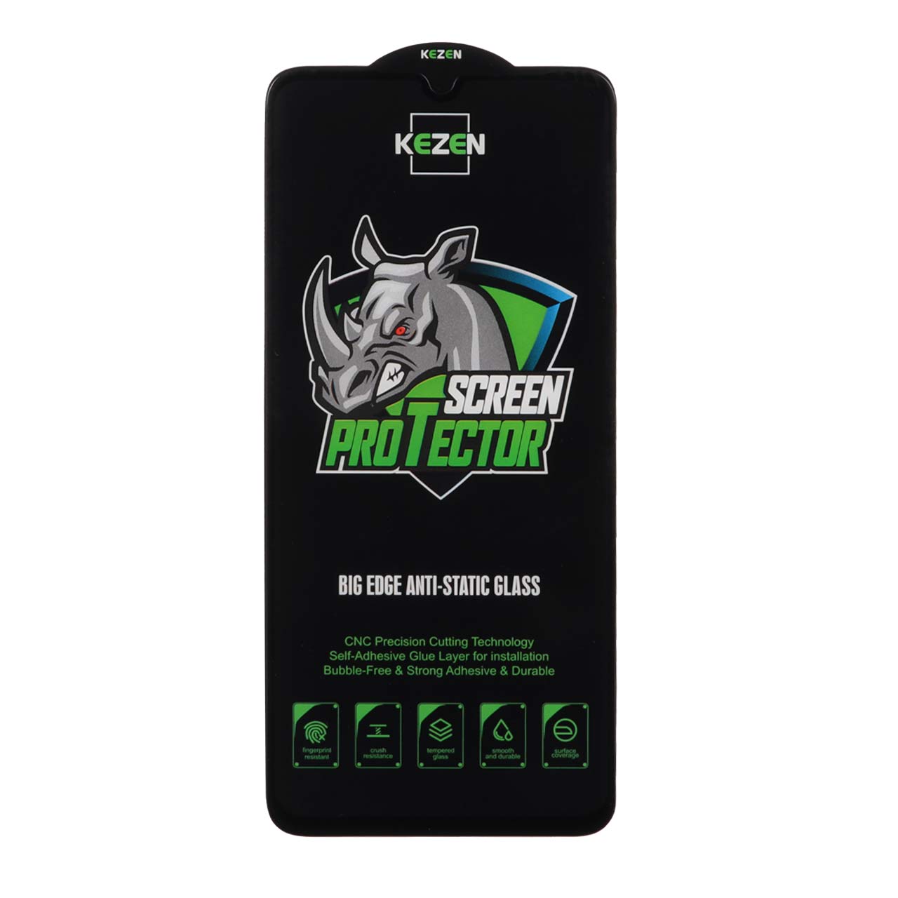 محافظ صفحه نمایش شیشه ای Full Cover Kezen Anti Static Big Edge مدل Samsung Galaxy A05s / A07 / A06 / Realme C51 / Realme C53 / Narzo N53 - اسپه کالا محافظ صفحه نمایش شیشه ای Full Cover Kezen Anti Static Big Edge مدل Samsung Galaxy A05s / A07 / A06 / Realme C51 / Realme C53 / Narzo N53 - تصویر 1