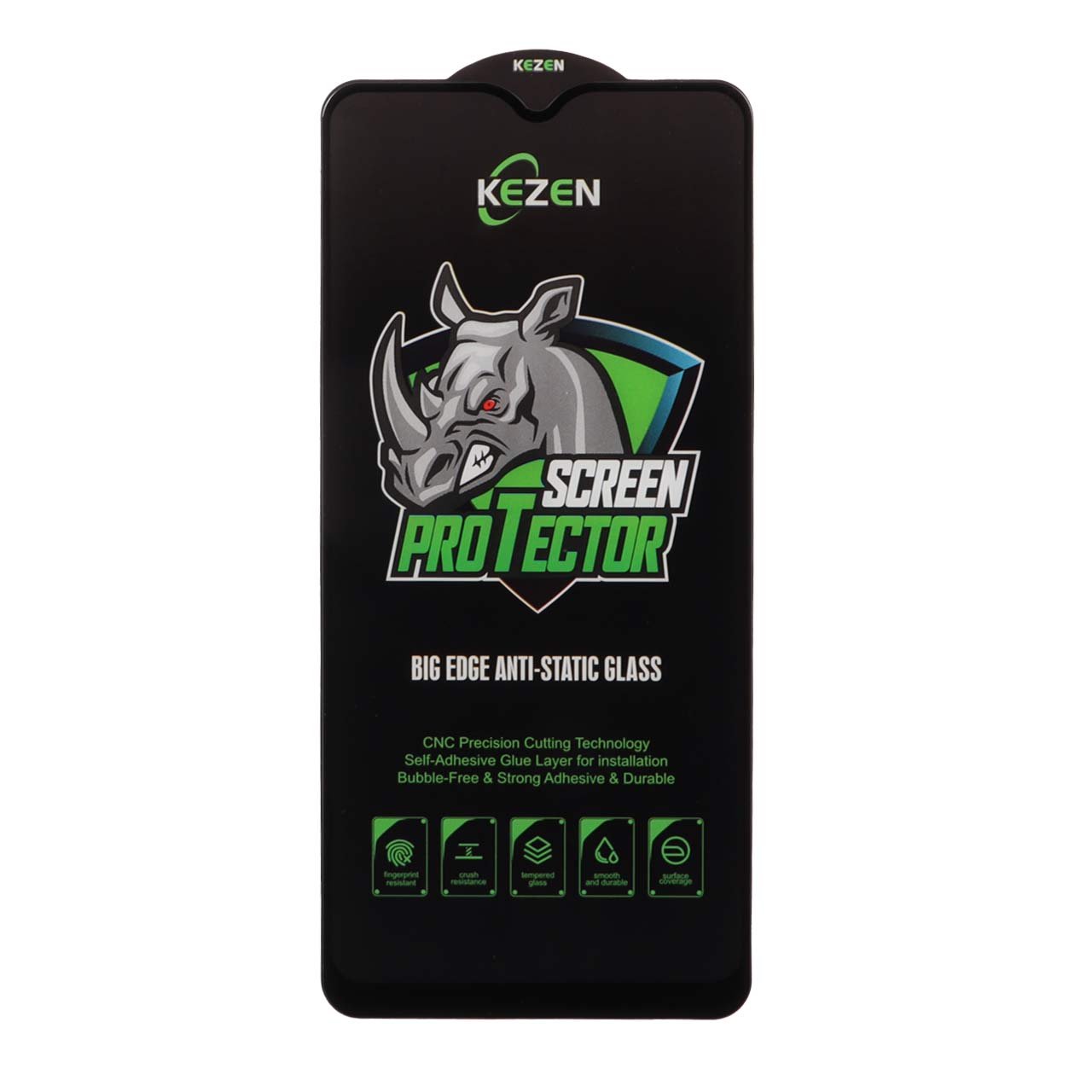 محافظ صفحه نمایش شیشه ای Full Cover Kezen Anti Static Big Edge مدل Samsung Galaxy A20s - اسپه کالا محافظ صفحه نمایش شیشه ای Full Cover Kezen Anti Static Big Edge مدل Samsung Galaxy A20s - تصویر 1