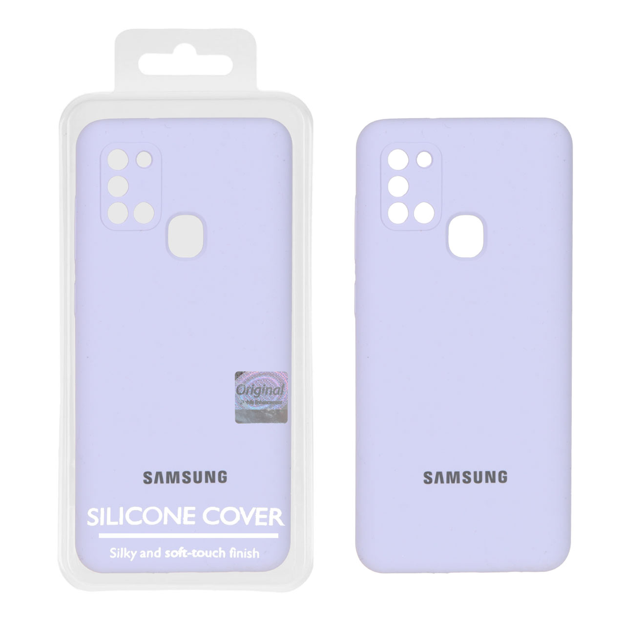 قاب سیلیکونی پاک کنی اورجینال Master Quality مدل Samsung Galaxy A21s - یاسی (پک دار) - اسپه کالا قاب سیلیکونی پاک کنی اورجینال Master Quality مدل Samsung Galaxy A21s - یاسی (پک دار) - تصویر 1