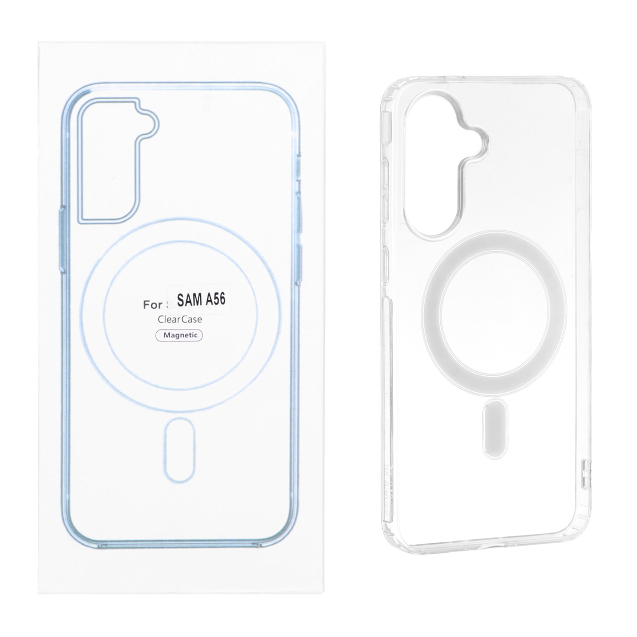 قاب شفاف Samsung Galaxy A56 / A36 با قابلیت شارژ MagSafe (پک دار) - اسپه کالا قاب شفاف Samsung Galaxy A56 / A36 با قابلیت شارژ MagSafe (پک دار) - تصویر 1