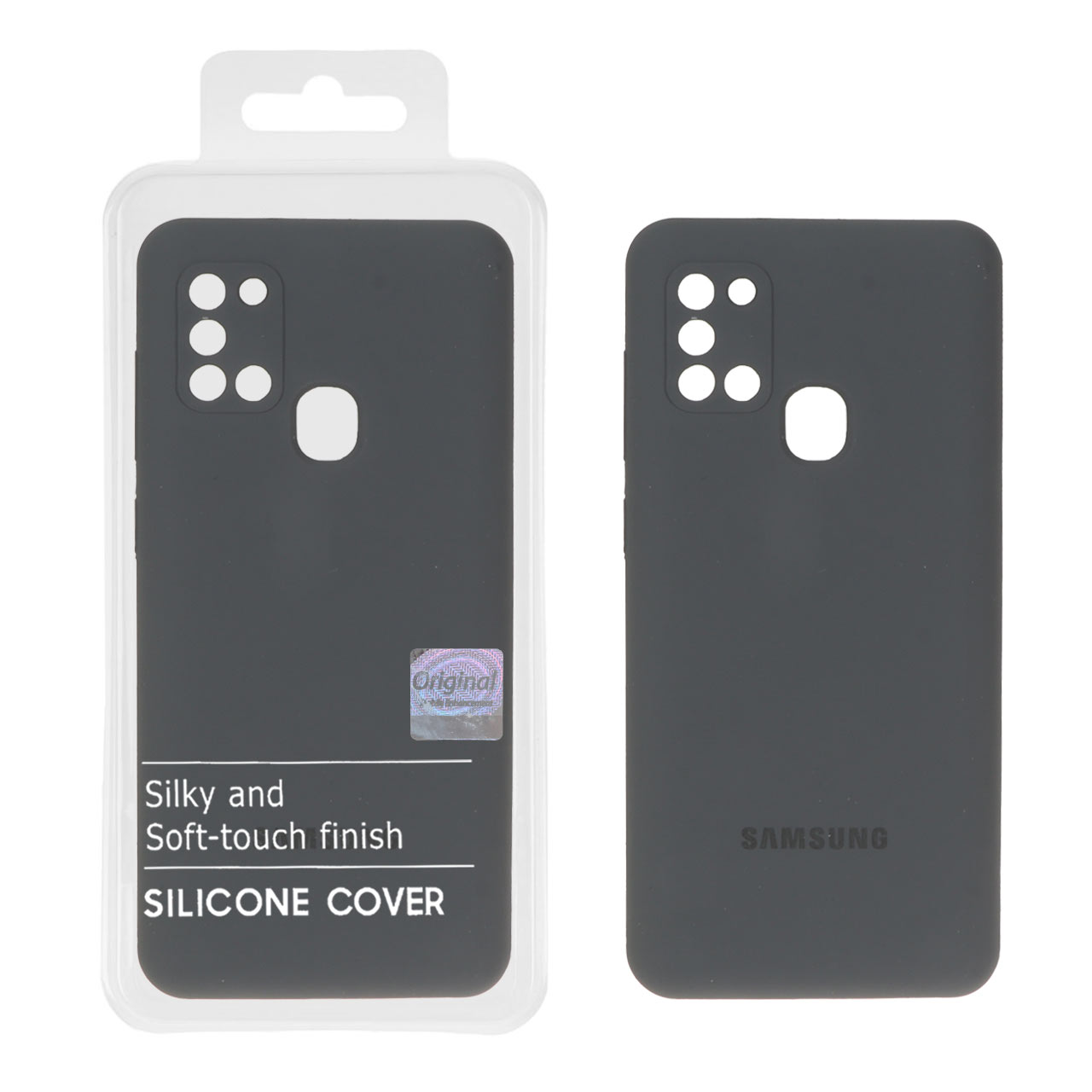 قاب سیلیکونی پاک کنی اورجینال Master Quality مدل Samsung Galaxy A21s - خاکستری (پک دار) - اسپه کالا قاب سیلیکونی پاک کنی اورجینال Master Quality مدل Samsung Galaxy A21s - خاکستری (پک دار) - تصویر 1