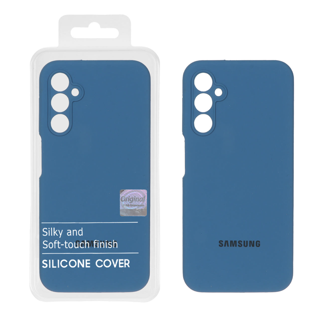 قاب سیلیکونی پاک کنی اورجینال Master Quality مدل Samsung Galaxy A24 - آبی تیره (پک دار) - اسپه کالا قاب سیلیکونی پاک کنی اورجینال Master Quality مدل Samsung Galaxy A24 - آبی تیره (پک دار) - تصویر 1