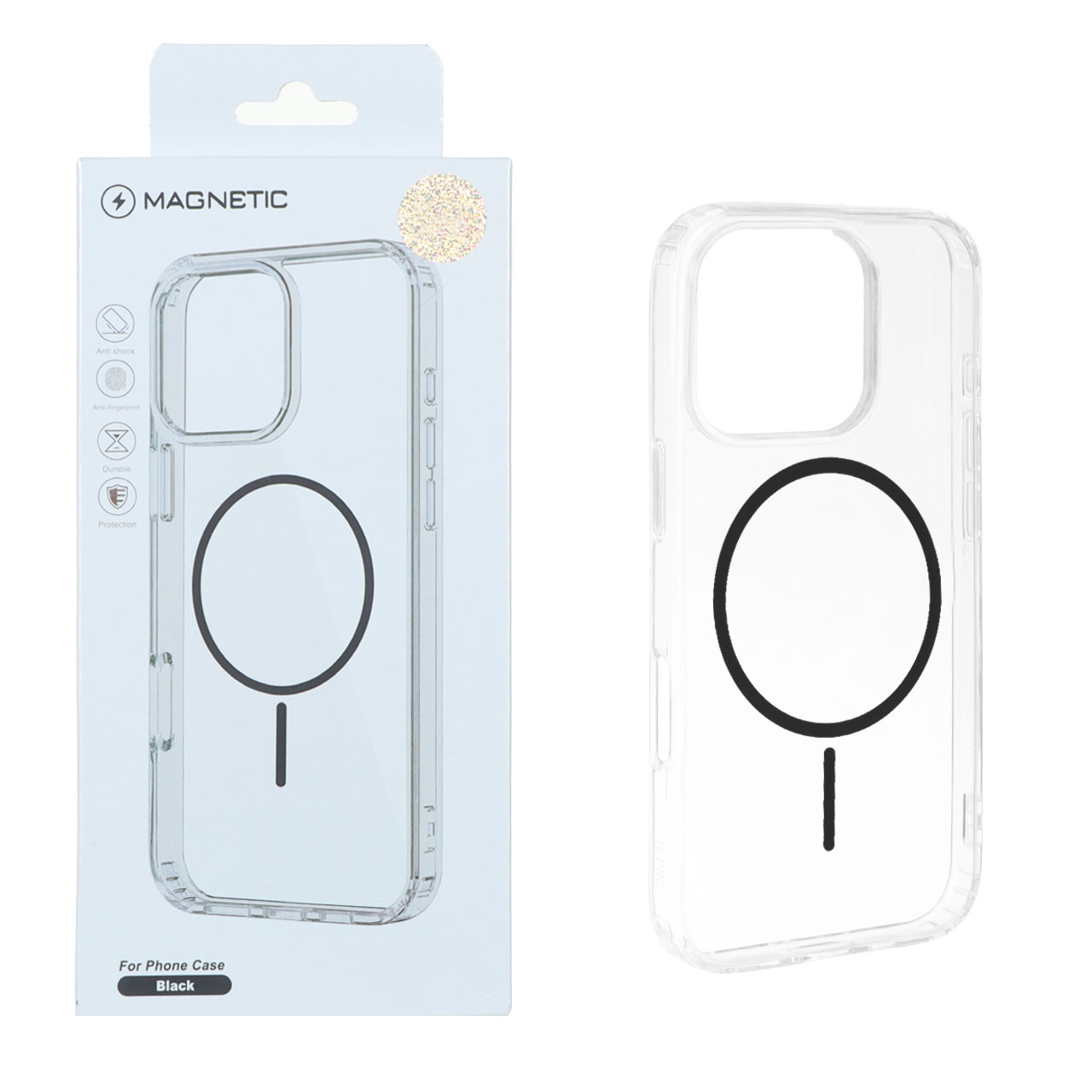 قاب اورجینال Magnetic دور ژله ای MagSafe مدل Apple iPhone 16 Pro - مشکی (پک دار) - اسپه کالا قاب اورجینال Magnetic دور ژله ای MagSafe مدل Apple iPhone 16 Pro - مشکی (پک دار) - تصویر 1
