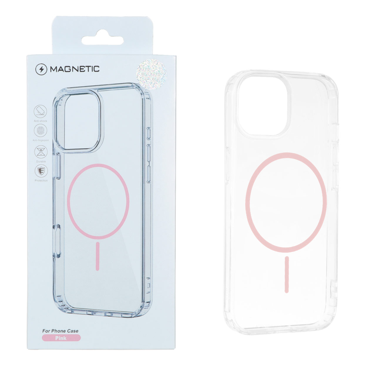 قاب اورجینال Magnetic دور ژله ای MagSafe مدل Apple iPhone 15 / iPhone 14 / iPhone 13 - صورتی (پک دار) - اسپه کالا قاب اورجینال Magnetic دور ژله ای MagSafe مدل Apple iPhone 15 / iPhone 14 / iPhone 13 - صورتی (پک دار) - تصویر 1