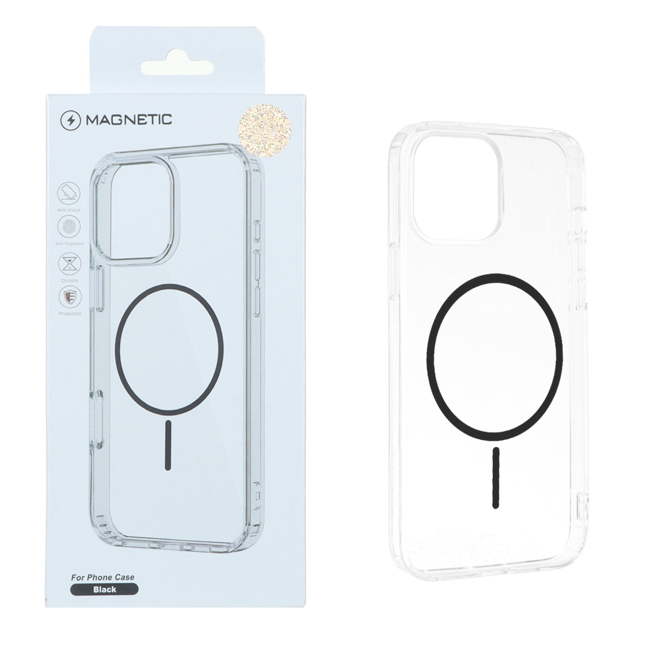 قاب اورجینال Magnetic دور ژله ای MagSafe مدل Apple iPhone 13 Pro Max - مشکی (پک دار) - اسپه کالا قاب اورجینال Magnetic دور ژله ای MagSafe مدل Apple iPhone 13 Pro Max - مشکی (پک دار) - تصویر 1