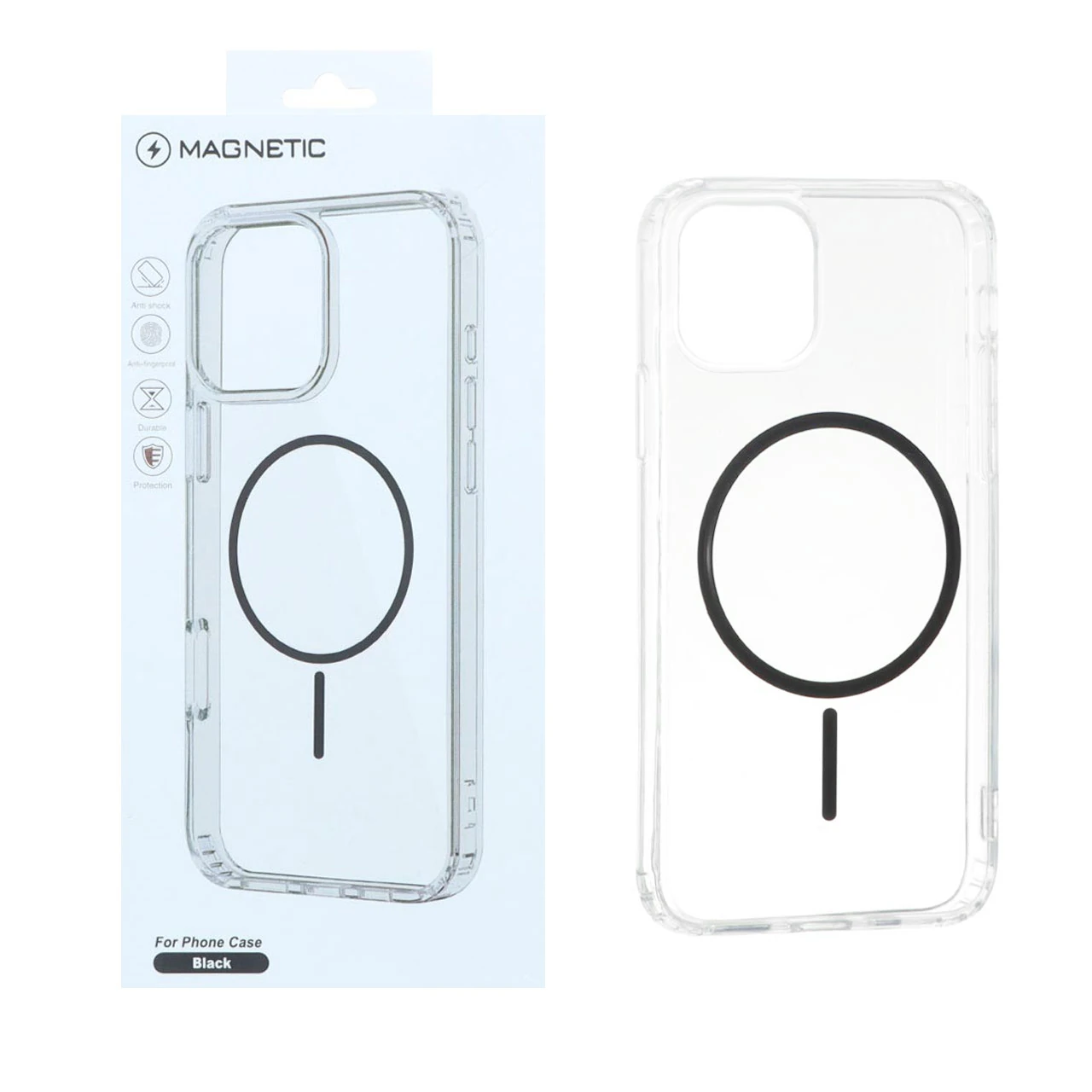 قاب اورجینال Magnetic دور ژله ای MagSafe مدل Apple iPhone 11 Pro - مشکی (پک دار) - اسپه کالا قاب اورجینال Magnetic دور ژله ای MagSafe مدل Apple iPhone 11 Pro - مشکی (پک دار) - تصویر 1