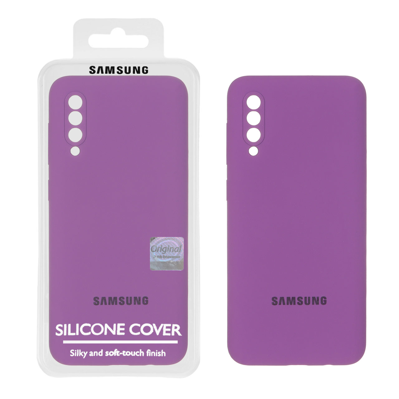 قاب سیلیکونی پاک کنی اورجینال Master Quality مدل Samsung Galaxy A50 / A50s / A30s - ارغوانی (پک دار) - اسپه کالا قاب سیلیکونی پاک کنی اورجینال Master Quality مدل Samsung Galaxy A50 / A50s / A30s - ارغوانی (پک دار) - تصویر 1