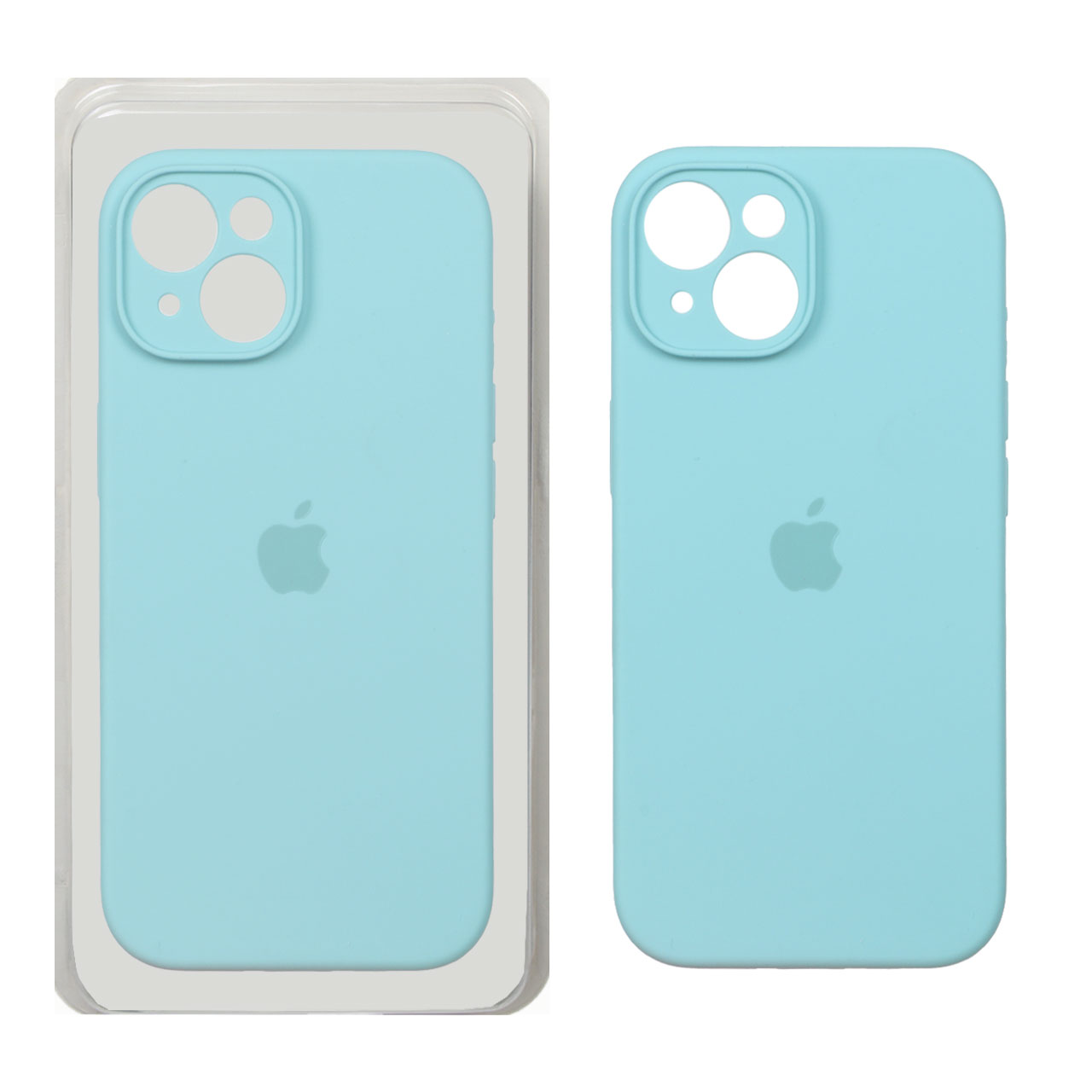 قاب سیلیکونی پاک کنی محافظ لنزدار اورجینال Apple iPhone 15 - سبزآبی (پک اصلی) - اسپه کالا قاب سیلیکونی پاک کنی محافظ لنزدار اورجینال Apple iPhone 15 - سبزآبی (پک اصلی) - تصویر 1