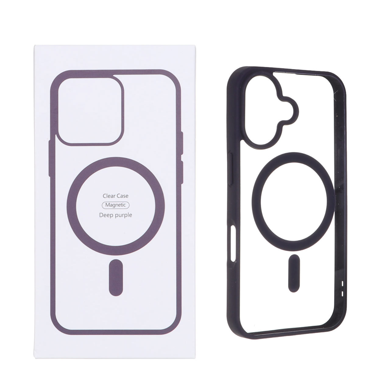 قاب شفاف Apple iPhone 16 با قابلیت شارژ MagSafe - بنفش (پک دار) - اسپه کالا قاب شفاف Apple iPhone 16 با قابلیت شارژ MagSafe - بنفش (پک دار) - تصویر 1