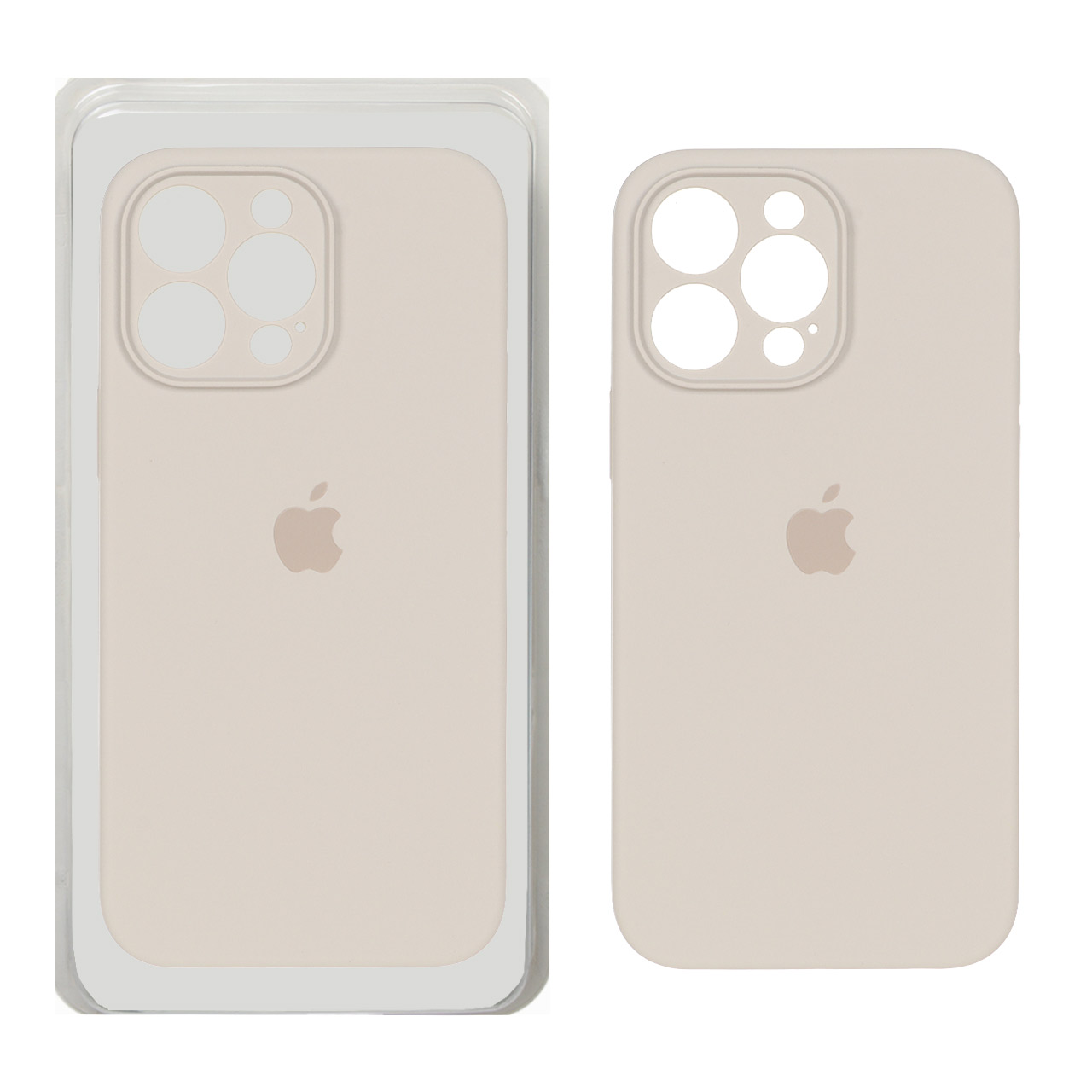 قاب سیلیکونی پاک کنی محافظ لنزدار اورجینال Apple iPhone 14 Pro Max - خاکی (پک اصلی) - اسپه کالا قاب سیلیکونی پاک کنی محافظ لنزدار اورجینال Apple iPhone 14 Pro Max - خاکی (پک اصلی) - تصویر 1