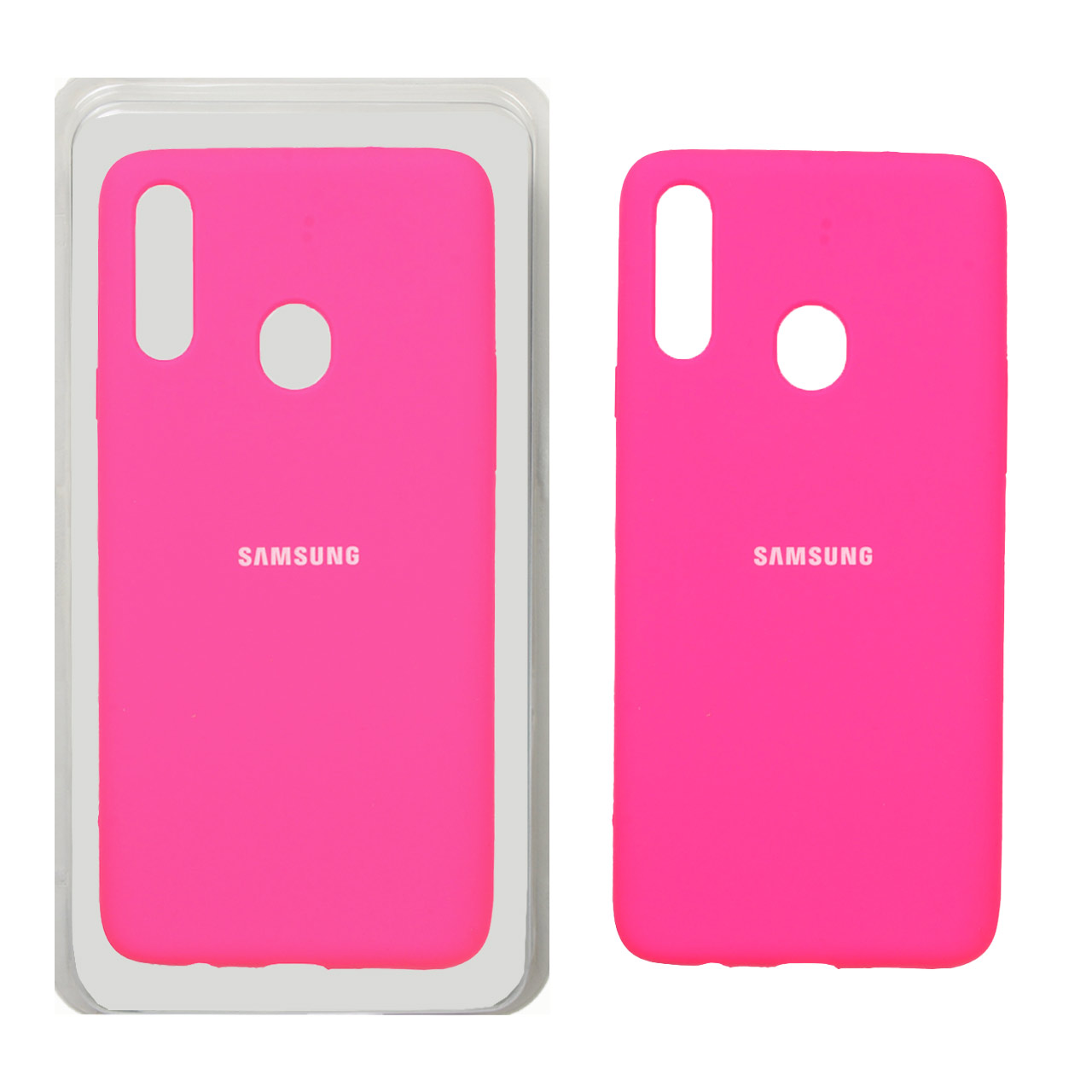 قاب سیلیکونی پاک کنی اورجینال Samsung Galaxy A20s - صورتی فانتزی (پک اصلی) - اسپه کالا قاب سیلیکونی پاک کنی اورجینال Samsung Galaxy A20s - صورتی فانتزی (پک اصلی) - تصویر 1