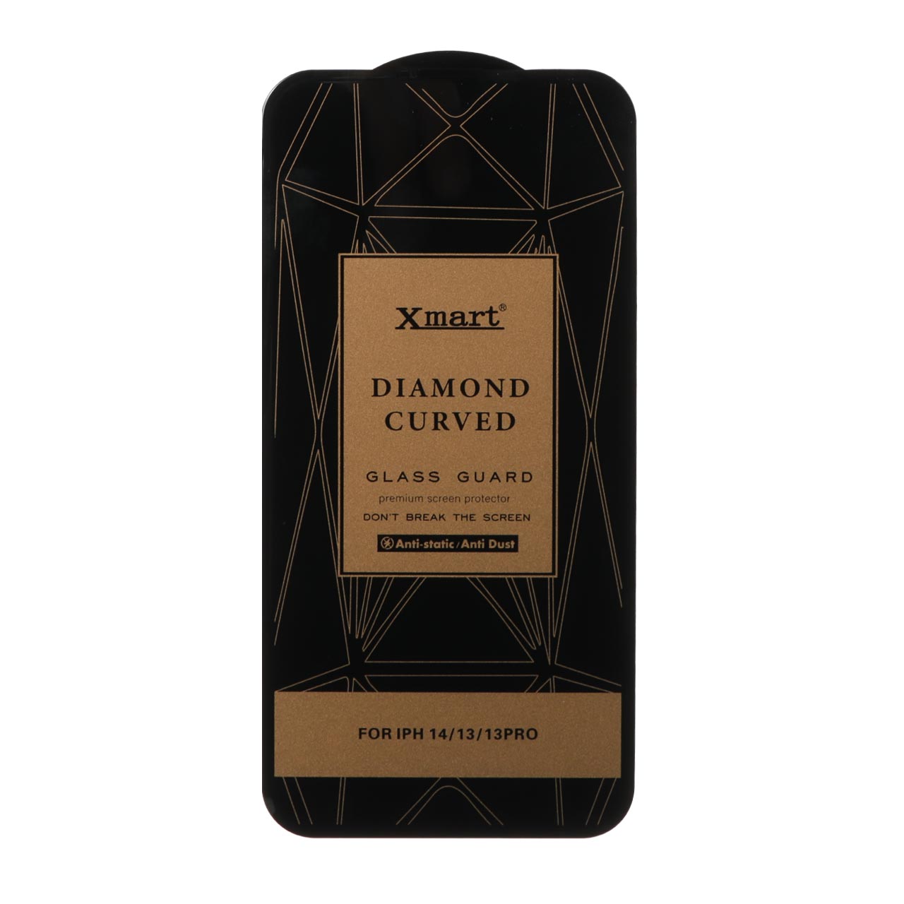 محافظ صفحه نمایش شیشه ای اورجینال XMART - Diamond Curved ESD Anti Static مدل Apple iPhone 13 / iPhone 13 Pro / iPhone 14 / 16e - اسپه کالا محافظ صفحه نمایش شیشه ای اورجینال XMART - Diamond Curved ESD Anti Static مدل Apple iPhone 13 / iPhone 13 Pro / iPhone 14 / 16e - تصویر 1