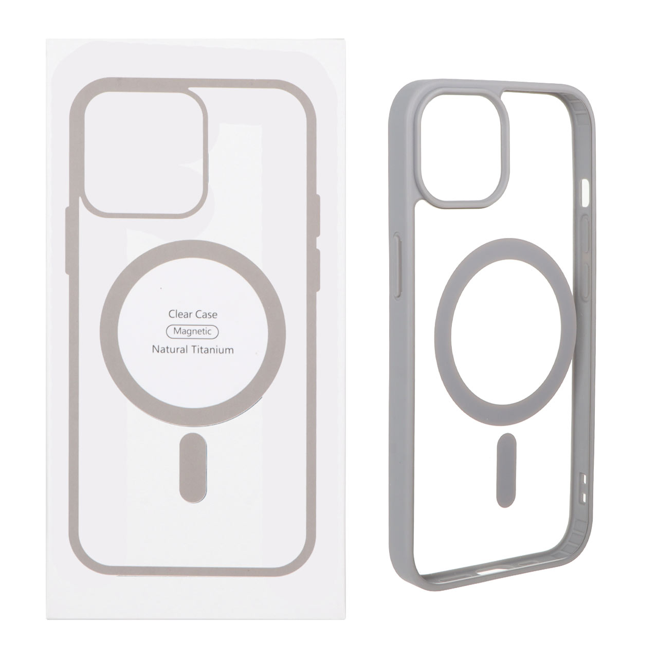 قاب شفاف Apple iPhone 13 / iPhone 14 با قابلیت شارژ MagSafe - خاکستری (پک دار) - اسپه کالا قاب شفاف Apple iPhone 13 / iPhone 14 با قابلیت شارژ MagSafe - خاکستری (پک دار) - تصویر 1