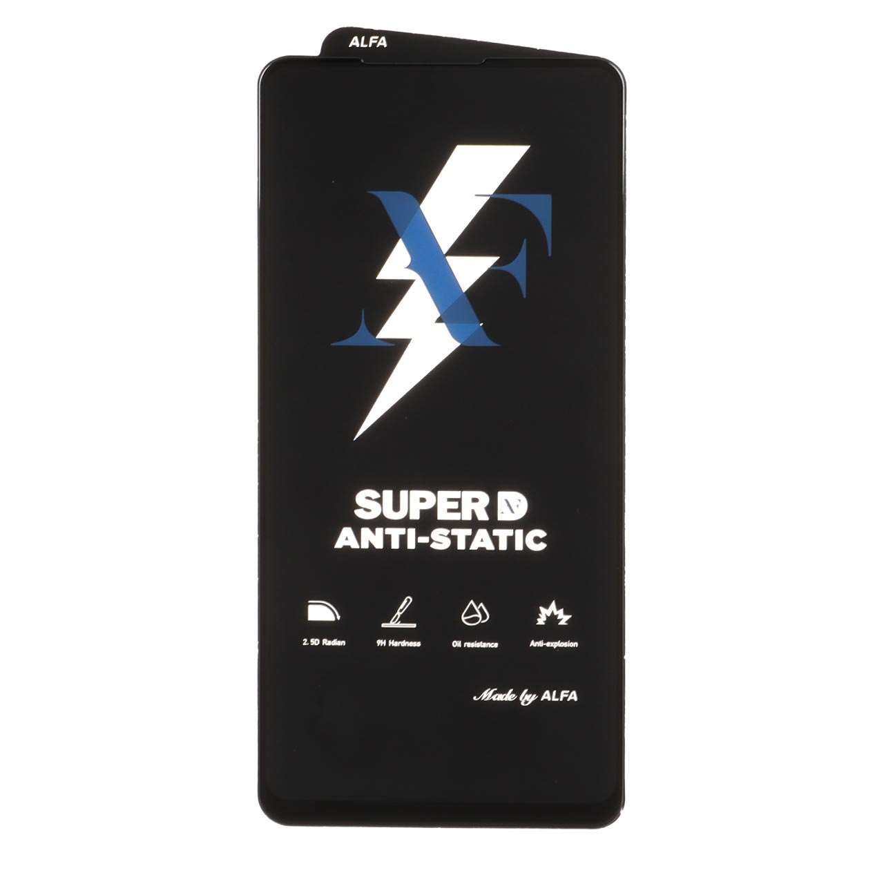 محافظ صفحه نمایش شیشه ای Super D Anti Static ALFA مدل Samsung Galaxy A21s / F52 / Xiaomi Poco X3 GT / Poco F4 GT / Redmi Note 10 Pro 5G - اسپه کالا محافظ صفحه نمایش شیشه ای Super D Anti Static ALFA مدل Samsung Galaxy A21s / F52 / Xiaomi Poco X3 GT / Poco F4 GT / Redmi Note 10 Pro 5G - تصویر 1