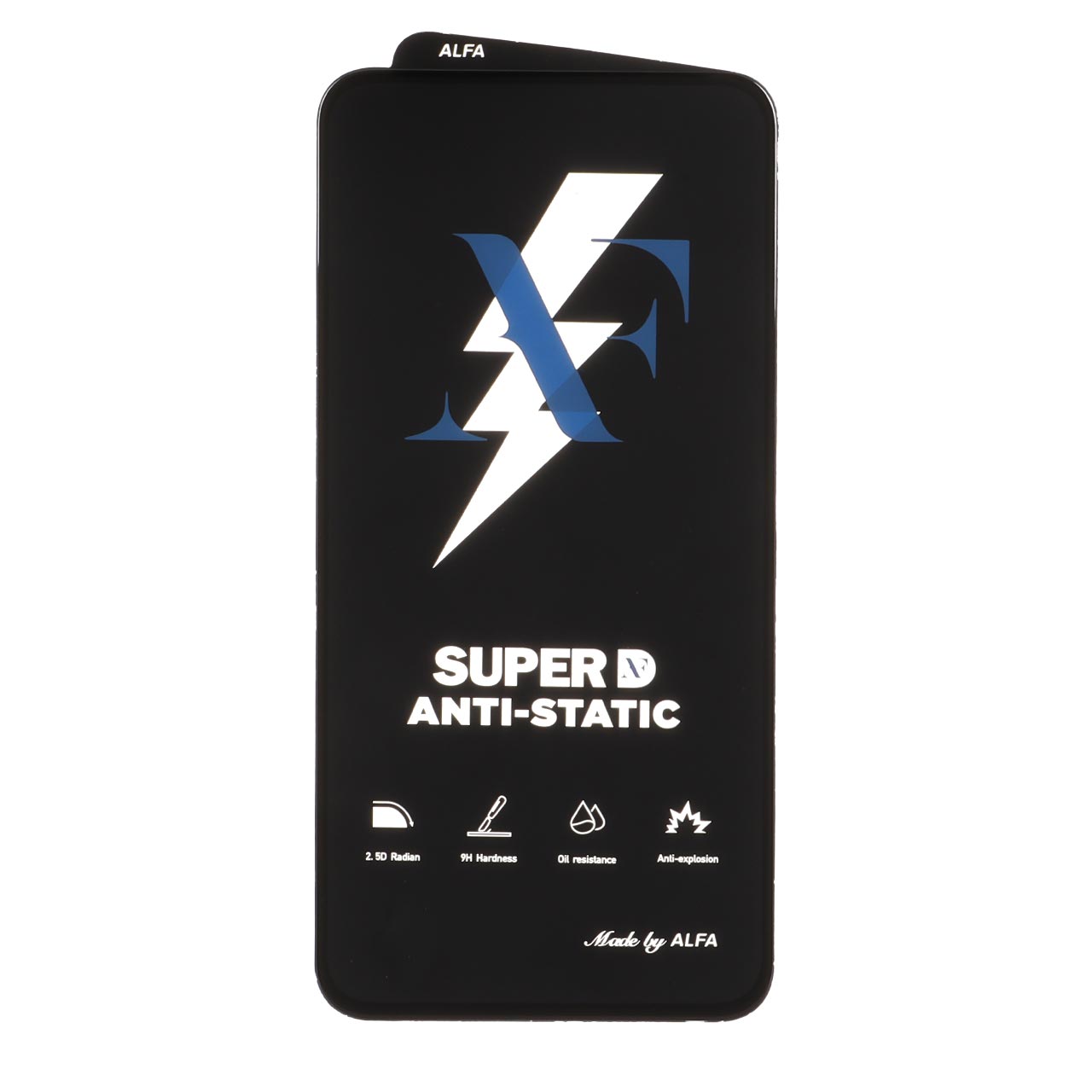 محافظ صفحه نمایش شیشه ای Super D Anti Static ALFA مدل Samsung Galaxy A35 / A55 - اسپه کالا محافظ صفحه نمایش شیشه ای Super D Anti Static ALFA مدل Samsung Galaxy A35 / A55 - تصویر 1