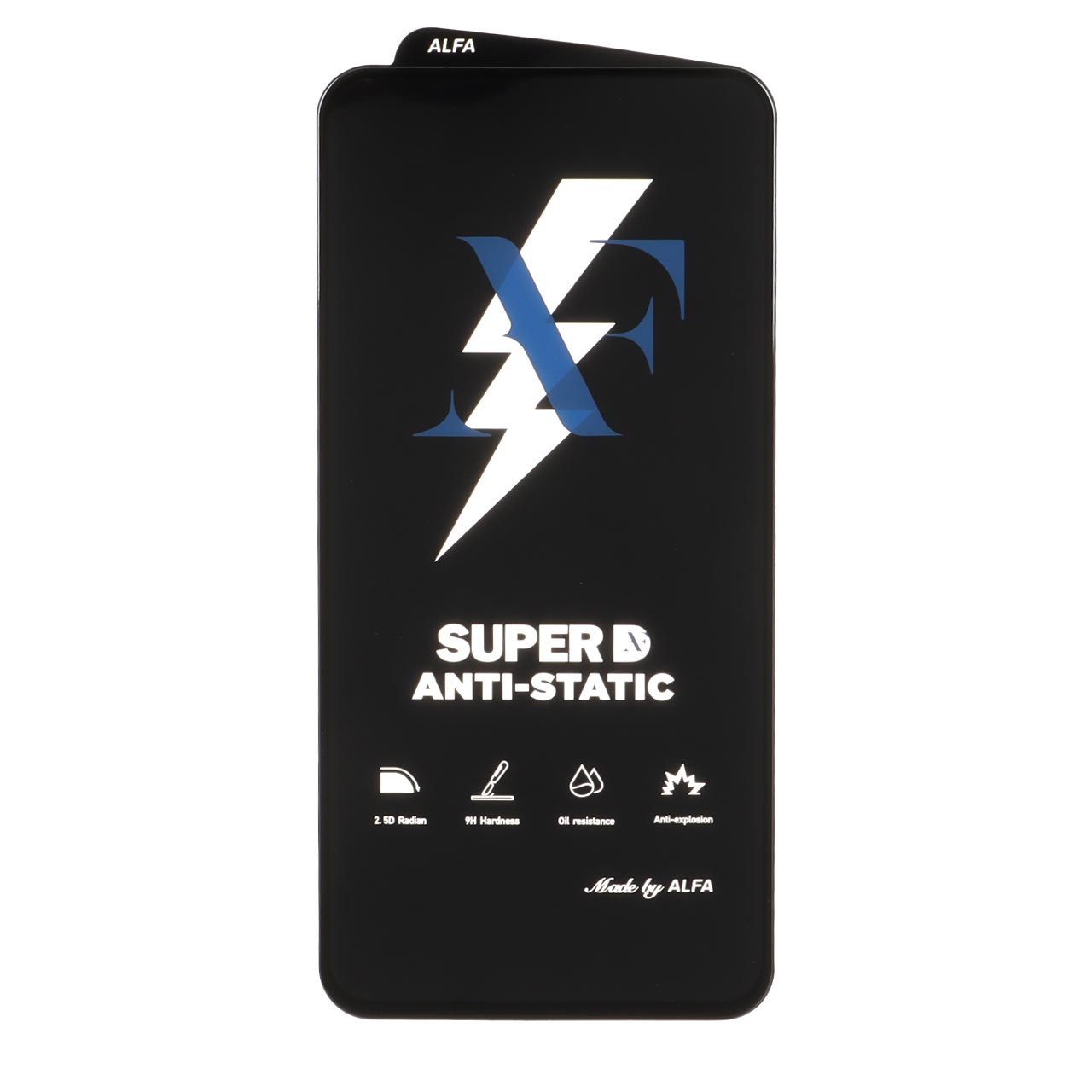 محافظ صفحه نمایش شیشه ای Super D Anti Static ALFA مدل Samsung Galaxy S23 FE / A54 / Honor 400 - اسپه کالا محافظ صفحه نمایش شیشه ای Super D Anti Static ALFA مدل Samsung Galaxy S23 FE / A54 / Honor 400 - تصویر 1