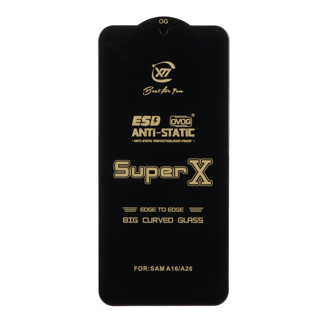 محافظ صفحه نمایش آنتی استاتیک Full Cover Super X مدل Samsung Galaxy A17 / A16 / A26 - اسپه کالا محافظ صفحه نمایش آنتی استاتیک Full Cover Super X مدل Samsung Galaxy A17 / A16 / A26 - تصویر 1