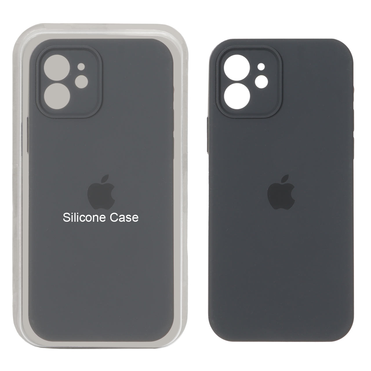قاب سیلیکونی پاک کنی محافظ لنزدار اورجینال Apple iPhone 12 - خاکستری (پک دار) - اسپه کالا قاب سیلیکونی پاک کنی محافظ لنزدار اورجینال Apple iPhone 12 - خاکستری (پک دار) - تصویر 1