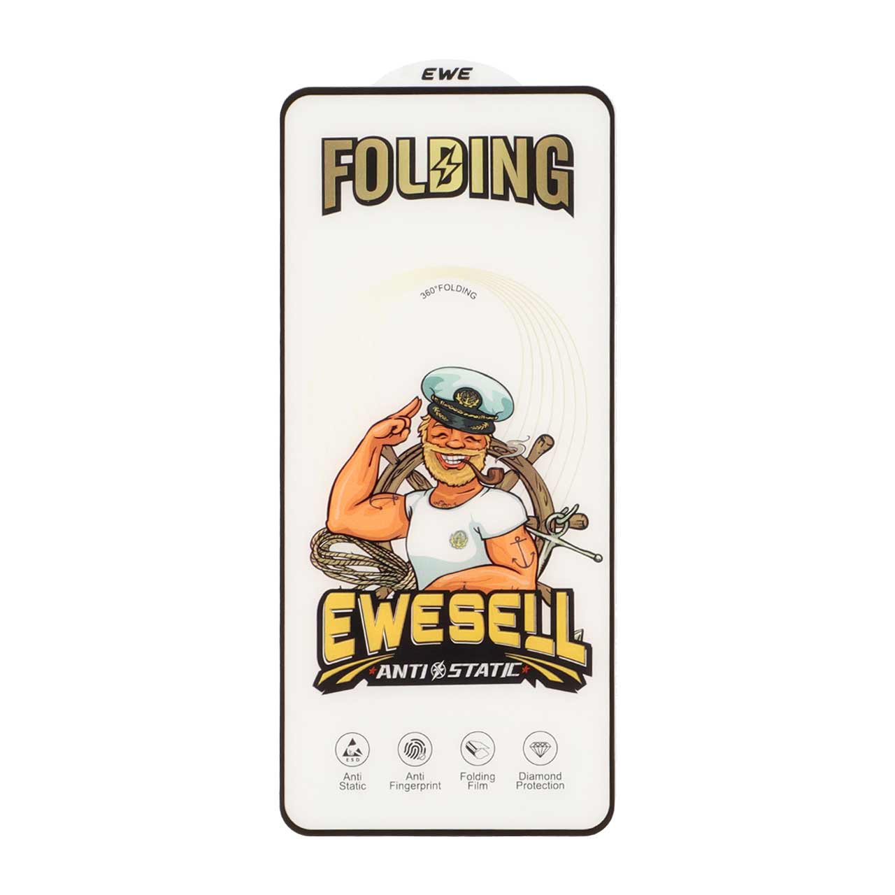 محافظ صفحه نمایش شیشه ای Full Cover Ewesell Anti Static Folding مدل Xiaomi Redmi Note 12S / Redmi Note 11 4G / Redmi Note 11S / Redmi Note 10 4G / Redmi Note 10S / Poco M5S / Poco M4 Pro 4G - اسپه کالا محافظ صفحه نمایش شیشه ای Full Cover Ewesell Anti Static Folding مدل Xiaomi Redmi Note 12S / Redmi Note 11 4G / Redmi Note 11S / Redmi Note 10 4G / Redmi Note 10S / Poco M5S / Poco M4 Pro 4G - تصویر 1