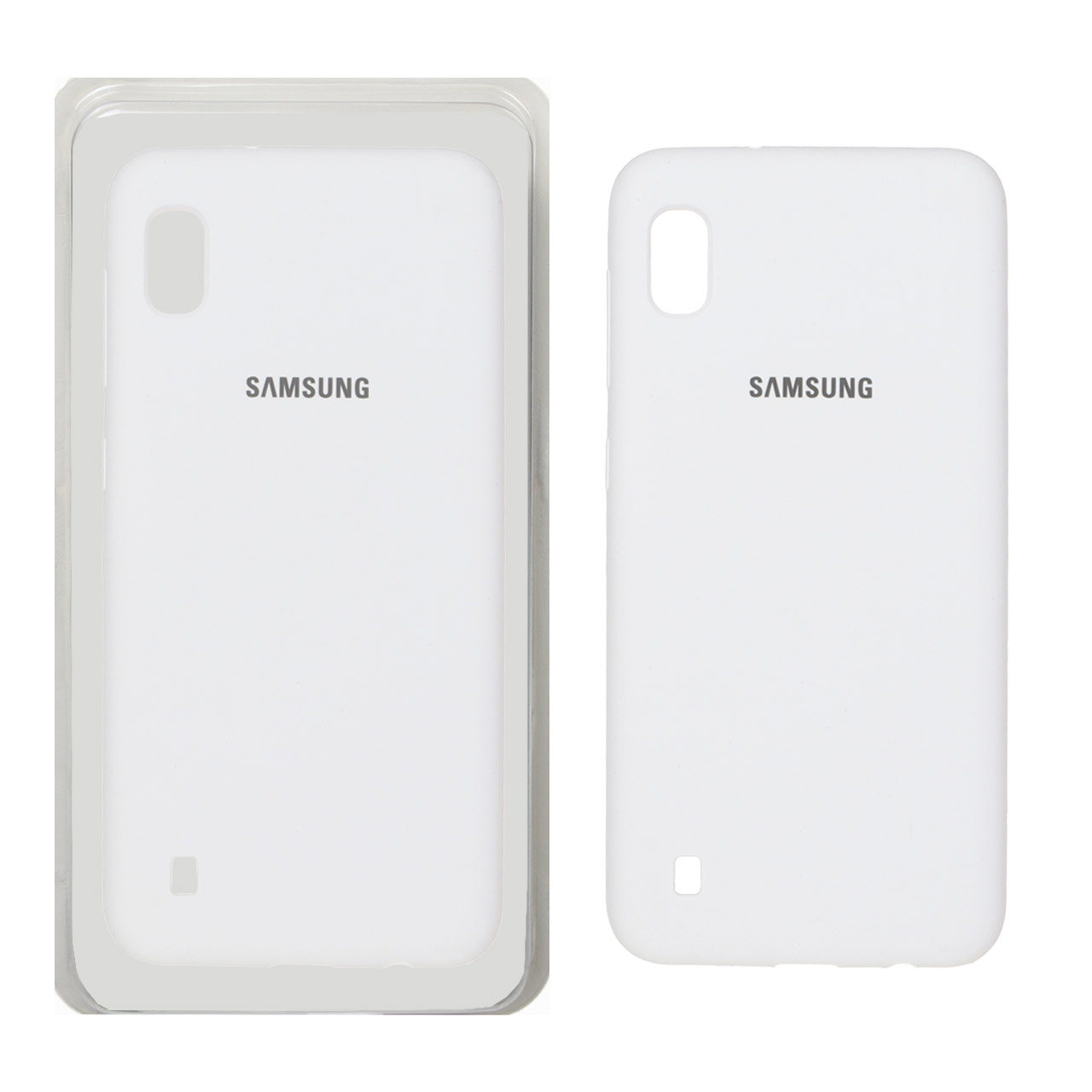 قاب سیلیکونی پاک کنی اورجینال Samsung Galaxy A10 / M10 - سفید (پک دار) - اسپه کالا قاب سیلیکونی پاک کنی اورجینال Samsung Galaxy A10 / M10 - سفید (پک دار) - تصویر 1