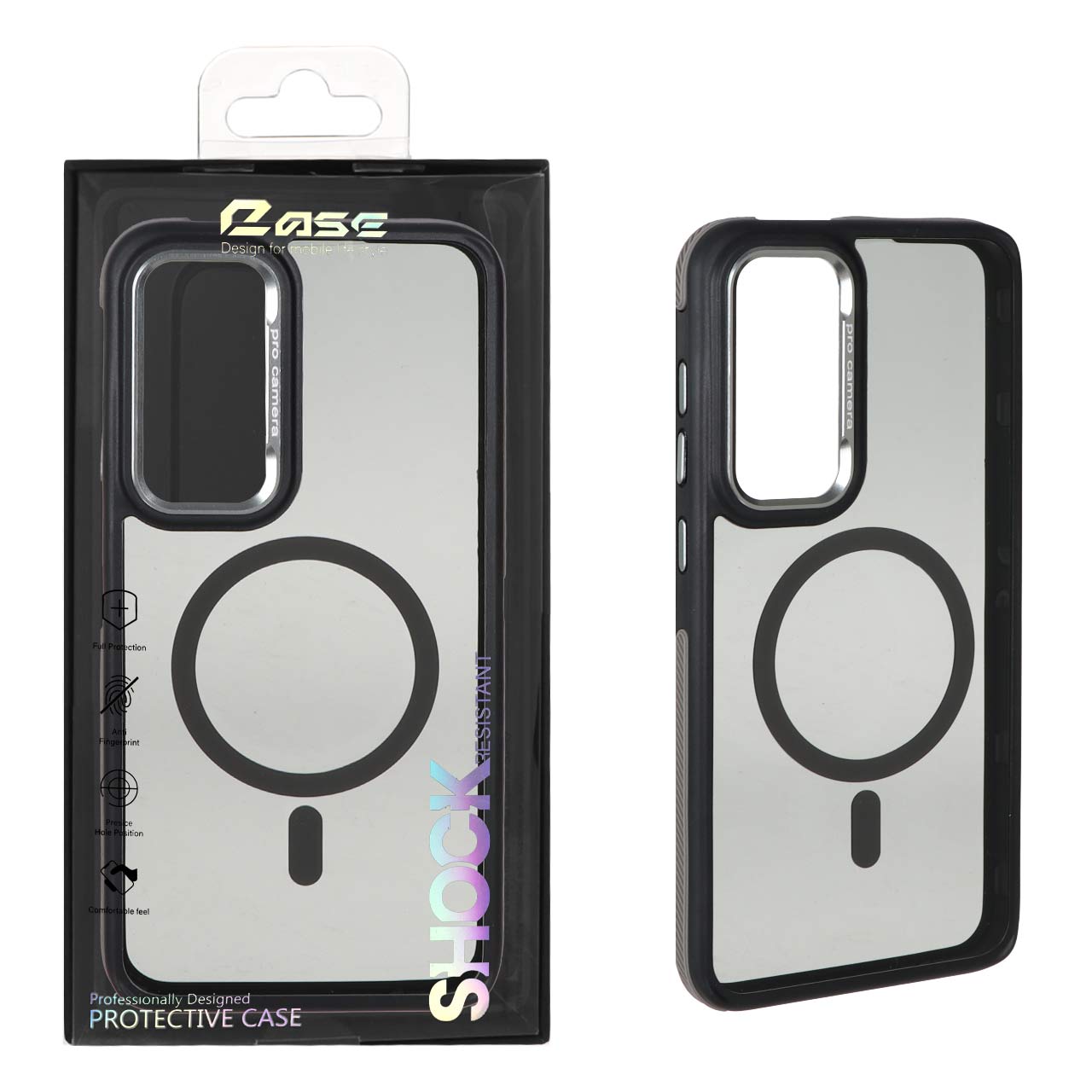 قاب Pro Camera لنز آلومینیومی دودی MagSafe دور هاشور Samsung Galaxy S24 FE - خاکستری (پک دار) - MPS - اسپه کالا قاب Pro Camera لنز آلومینیومی دودی MagSafe دور هاشور Samsung Galaxy S24 FE - خاکستری (پک دار) - MPS - تصویر 1