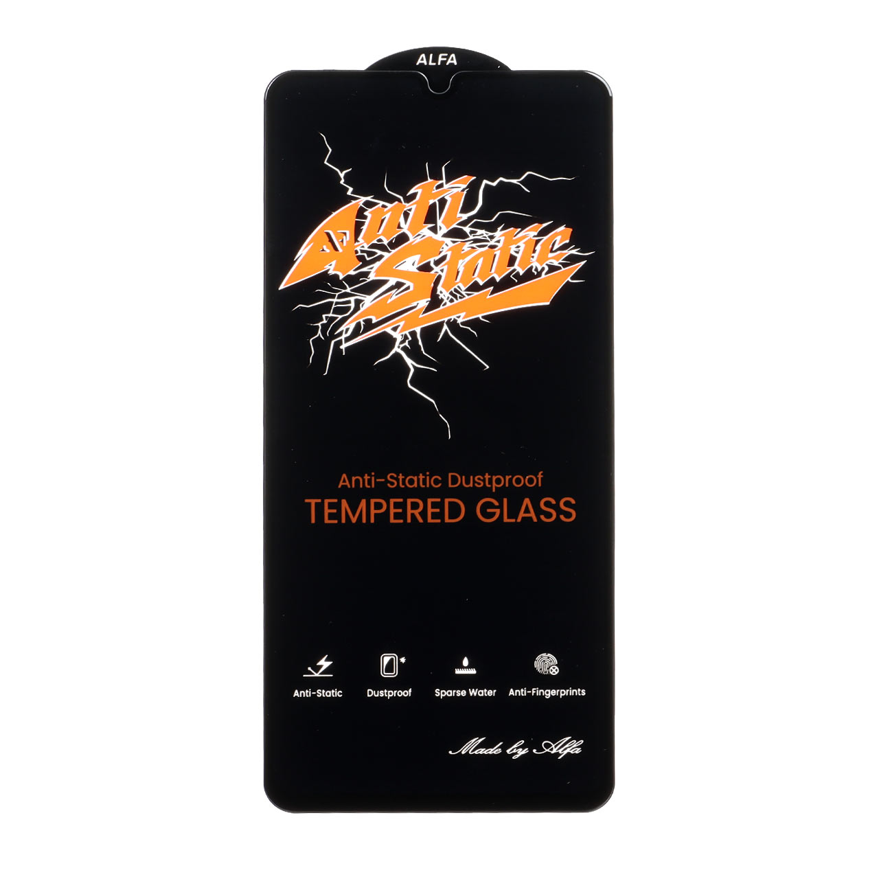 محافظ صفحه نمایش شیشه ای Full Cover Anti Static ALFA مدل Samsung Galaxy A70 / A70S / A42 / M42 - اسپه کالا محافظ صفحه نمایش شیشه ای Full Cover Anti Static ALFA مدل Samsung Galaxy A70 / A70S / A42 / M42 - تصویر 1