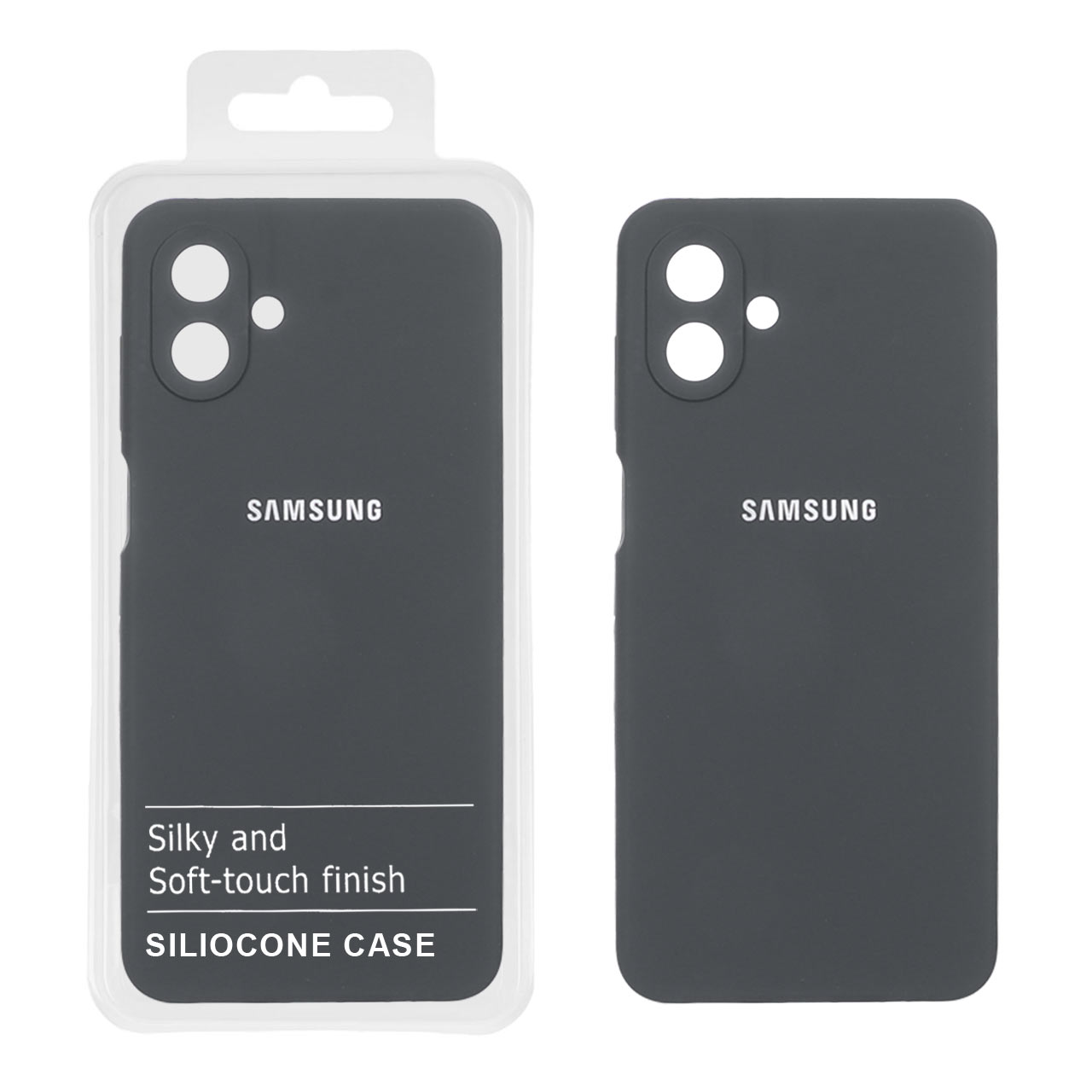 قاب سیلیکونی پاک کنی اورجینال درجه یک Samsung Galaxy A07 - خاکستری (پک دار) - اسپه کالا قاب سیلیکونی پاک کنی اورجینال درجه یک Samsung Galaxy A07 - خاکستری (پک دار) - تصویر 1