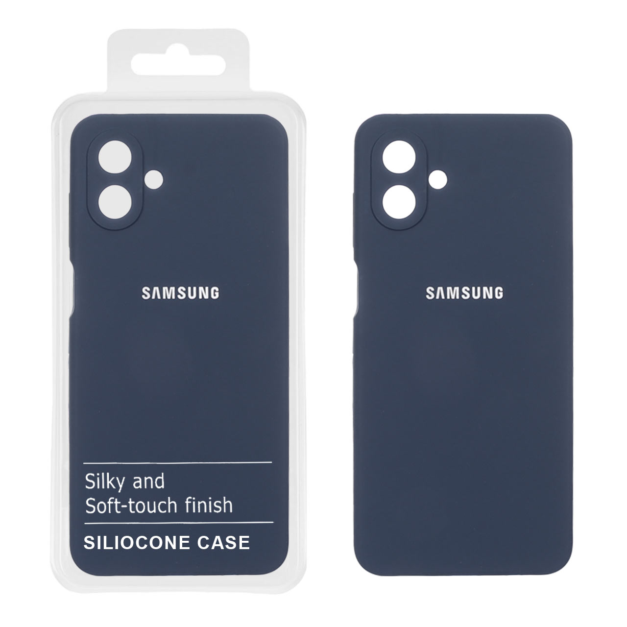 قاب سیلیکونی پاک کنی اورجینال درجه یک Samsung Galaxy A07 - سرمه ای (پک دار) - اسپه کالا قاب سیلیکونی پاک کنی اورجینال درجه یک Samsung Galaxy A07 - سرمه ای (پک دار) - تصویر 1