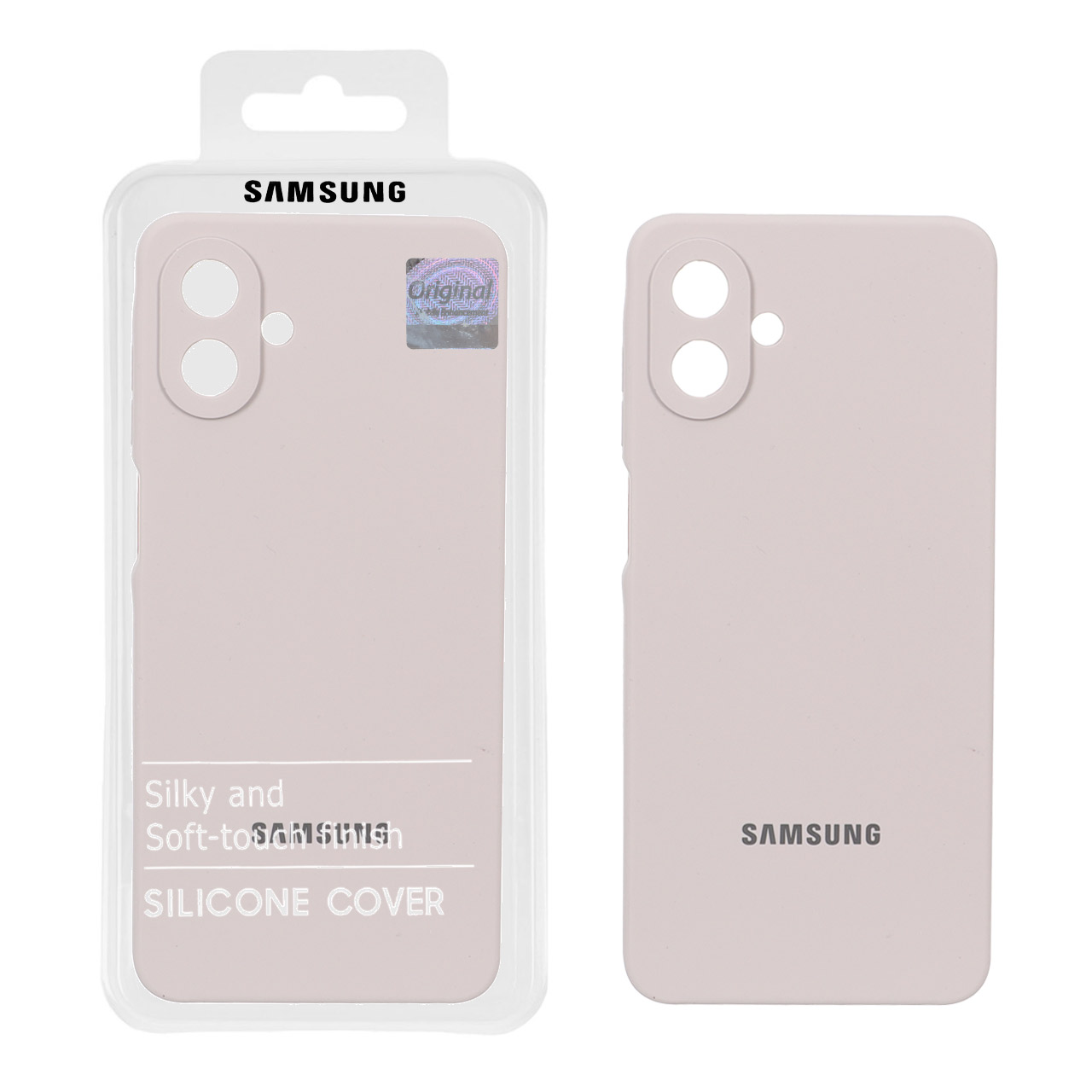 قاب سیلیکونی پاک کنی اورجینال Master Quality مدل Samsung Galaxy A07 - خاکی (پک دار) - اسپه کالا قاب سیلیکونی پاک کنی اورجینال Master Quality مدل Samsung Galaxy A07 - خاکی (پک دار) - تصویر 1