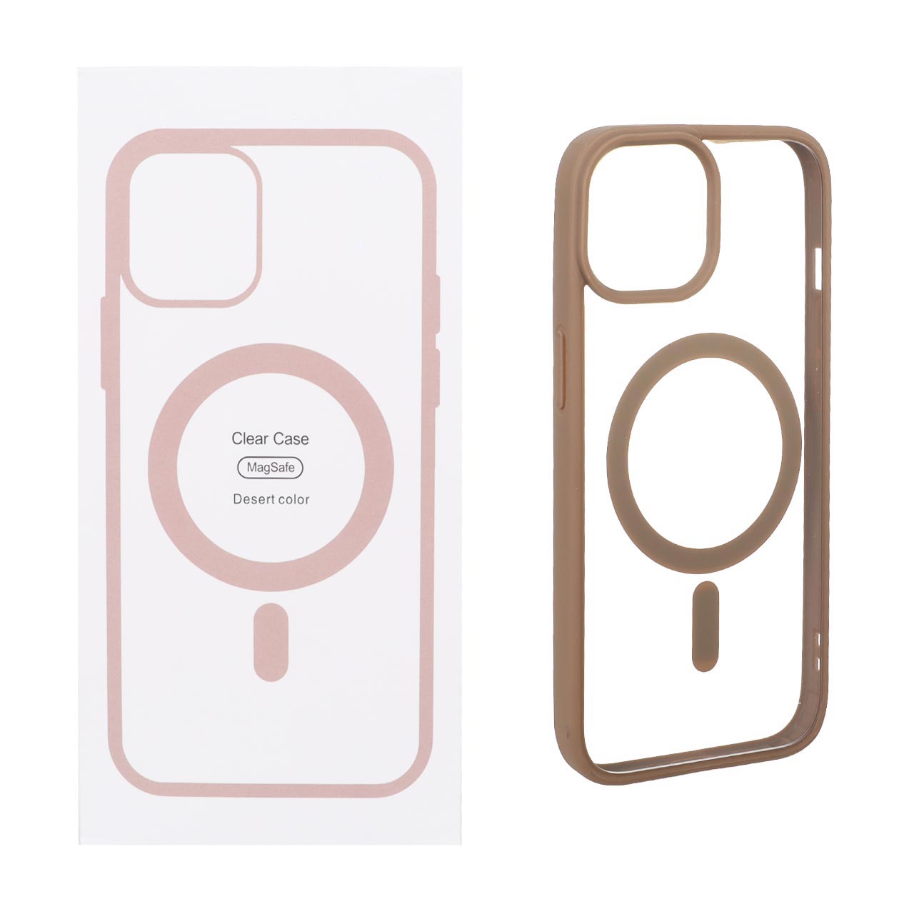 قاب شفاف Apple iPhone 15 / iPhone 14 / iPhone 13 با قابلیت شارژ MagSafe - صحرایی (پک دار) - اسپه کالا قاب شفاف Apple iPhone 15 / iPhone 14 / iPhone 13 با قابلیت شارژ MagSafe - صحرایی (پک دار) - تصویر 1