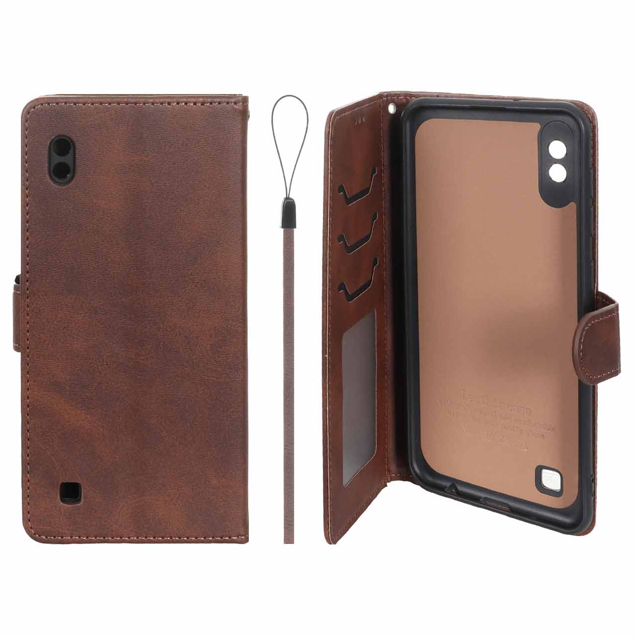 کیف موبایل مگنتی درجه یک داخل خز MNC Plus مدل Samsung Galaxy A10 / M10 - قهوه ای - اسپه کالا کیف موبایل مگنتی درجه یک داخل خز MNC Plus مدل Samsung Galaxy A10 / M10 - قهوه ای - تصویر 1
