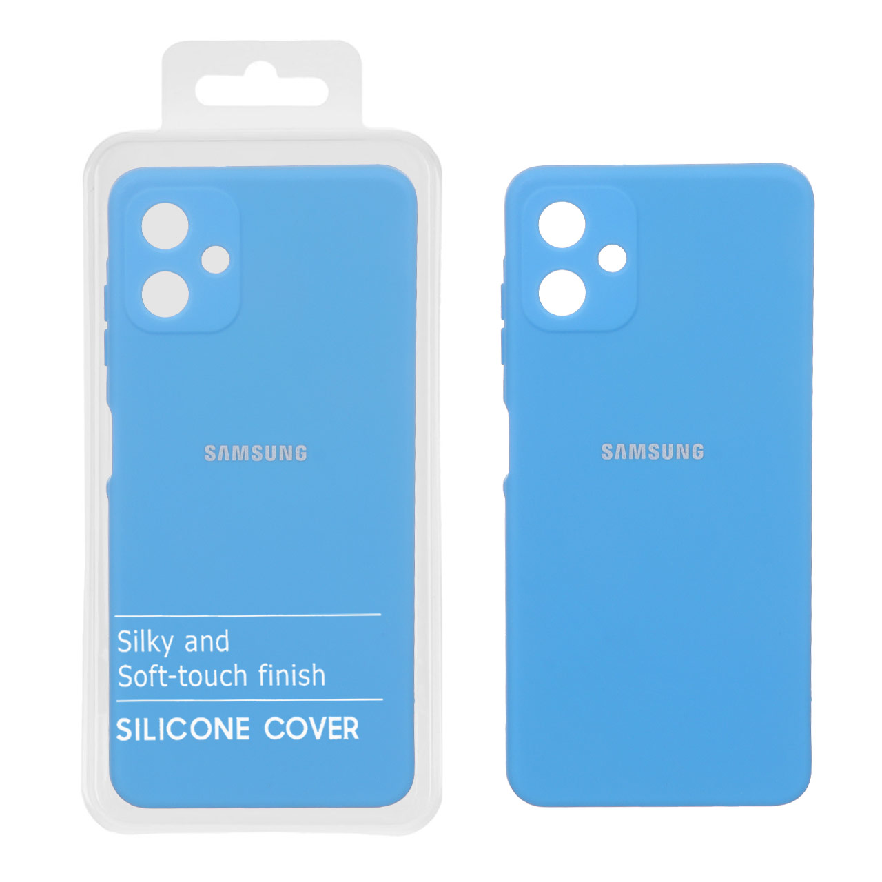 قاب نیو سیلیکون محافظ لنزدار RFF مدل Samsung Galaxy A06 - آبی (پک دار) - اسپه کالا قاب نیو سیلیکون محافظ لنزدار RFF مدل Samsung Galaxy A06 - آبی (پک دار) - تصویر 1