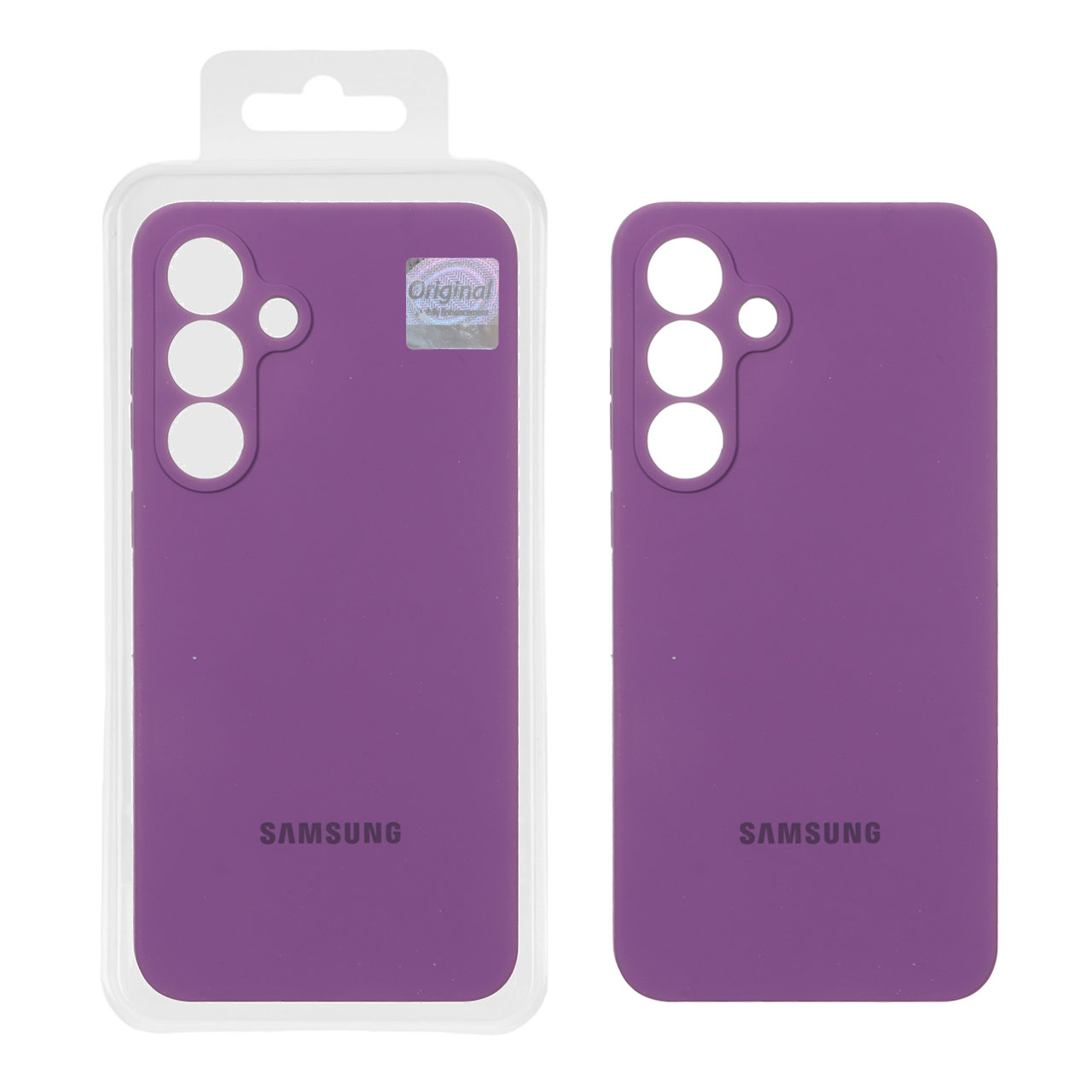 قاب سیلیکونی پاک کنی اورجینال Master Quality مدل Samsung Galaxy S25 FE - ارغوانی (پک دار) - اسپه کالا قاب سیلیکونی پاک کنی اورجینال Master Quality مدل Samsung Galaxy S25 FE - ارغوانی (پک دار) - تصویر 1