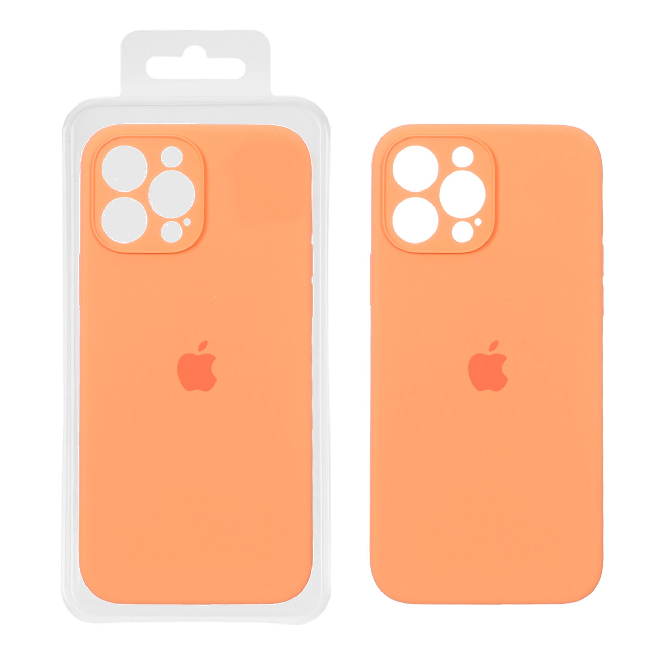 قاب سیلیکونی پاک کنی محافظ لنزدار اورجینال Apple iPhone 13 Pro Max - نارنجی روشن (پک اصلی) - اسپه کالا قاب سیلیکونی پاک کنی محافظ لنزدار اورجینال Apple iPhone 13 Pro Max - نارنجی روشن (پک اصلی) - تصویر 1
