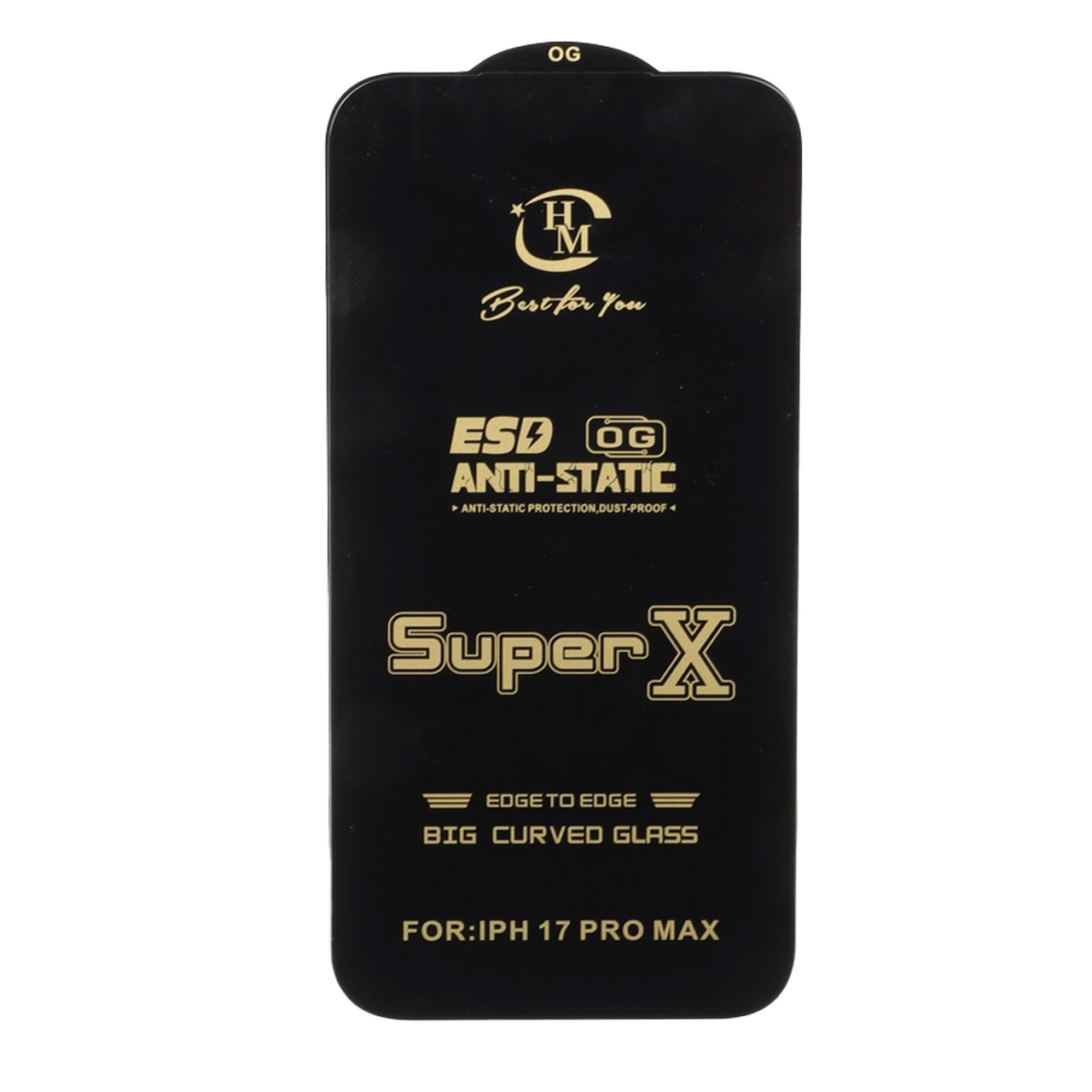 محافظ صفحه نمایش آنتی استاتیک Full Cover Super X مدل Apple iPhone 17 Pro Max - اسپه کالا محافظ صفحه نمایش آنتی استاتیک Full Cover Super X مدل Apple iPhone 17 Pro Max - تصویر 1