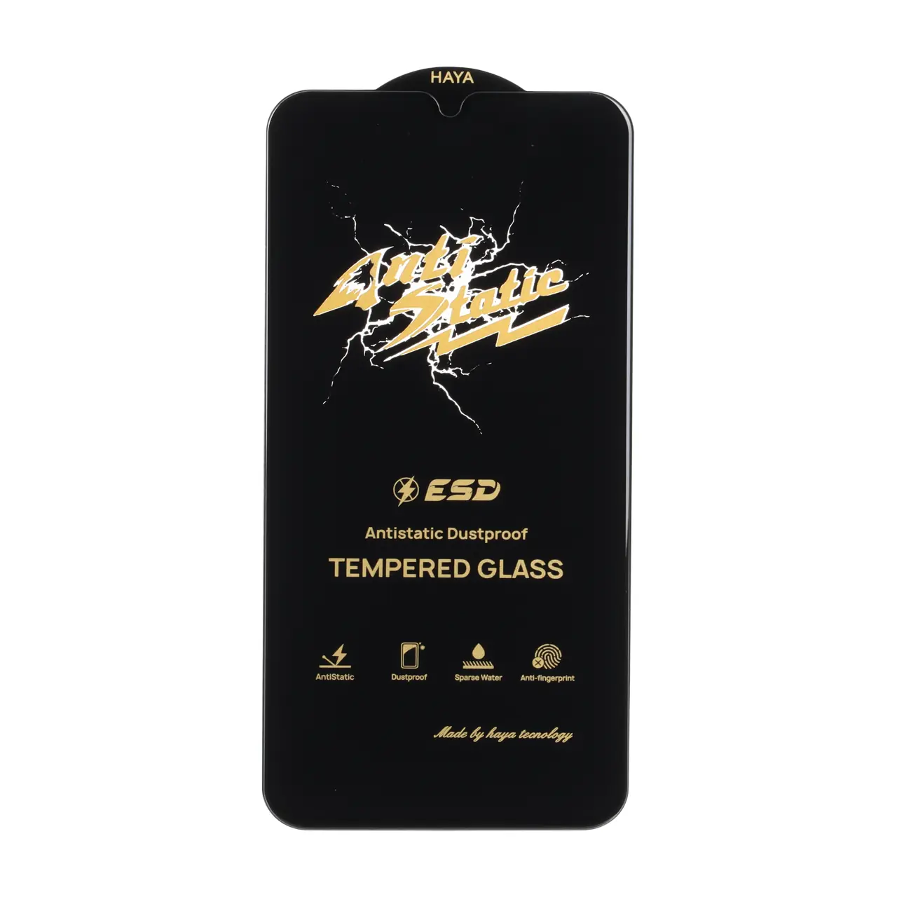 محافظ صفحه نمایش شیشه ای Full Cover Anti Static HAYA مدل Samsung Galaxy A34 - اسپه کالا محافظ صفحه نمایش شیشه ای Full Cover Anti Static HAYA مدل Samsung Galaxy A34 - تصویر 1