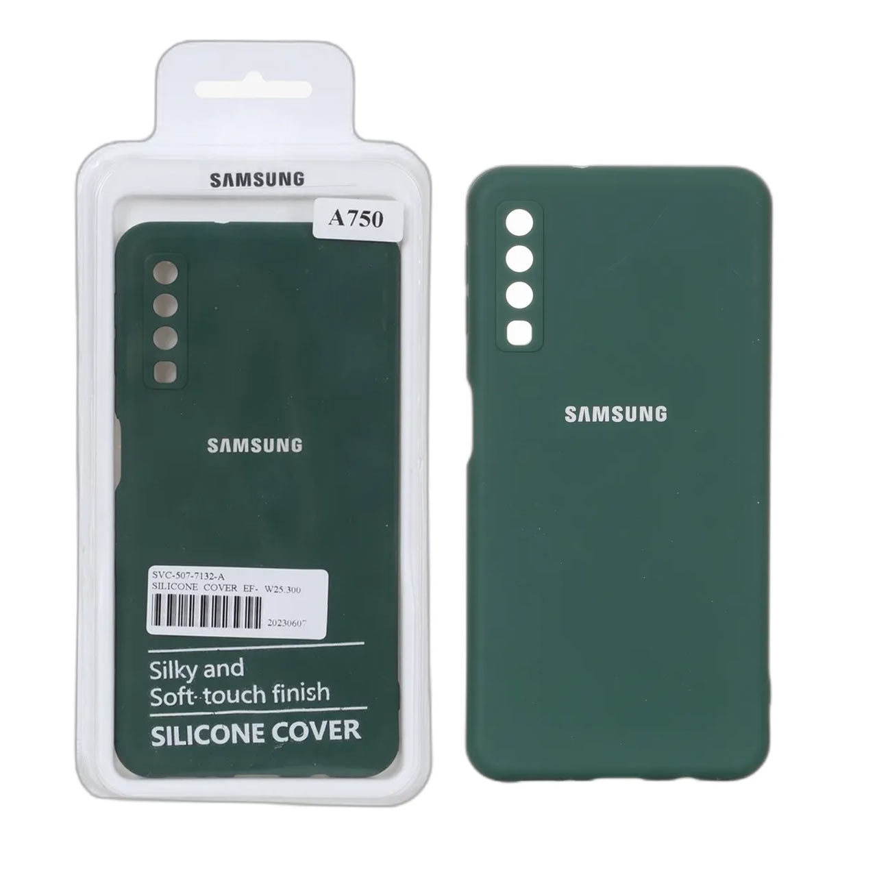 قاب نیو سیلیکون محافظ لنزدار RFF مدل Samsung Galaxy A750 / A7 (2018) - سبز (پک دار) - اسپه کالا قاب نیو سیلیکون محافظ لنزدار RFF مدل Samsung Galaxy A750 / A7 (2018) - سبز (پک دار) - تصویر 1