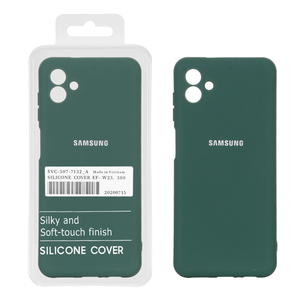 قاب نیو سیلیکون محافظ لنزدار RFF مدل Samsung Galaxy A04 / M13 5G - سبز (پک دار) - اسپه کالا قاب نیو سیلیکون محافظ لنزدار RFF مدل Samsung Galaxy A04 / M13 5G - سبز (پک دار) - تصویر 1