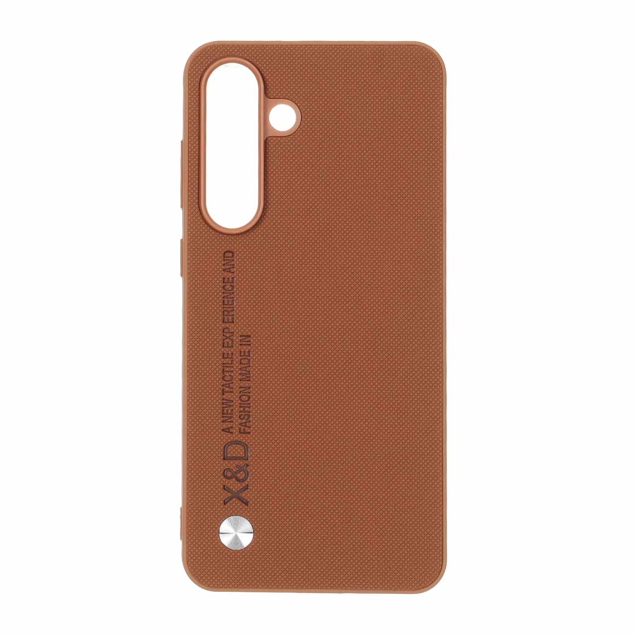قاب X&D سوزنی دکمه فلزی Samsung Galaxy S25 FE - قهوه ای - اسپه کالا قاب X&D سوزنی دکمه فلزی Samsung Galaxy S25 FE - قهوه ای - تصویر 1