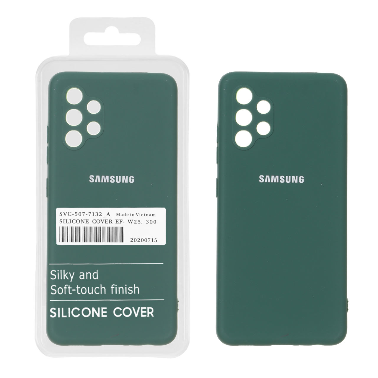قاب نیو سیلیکون محافظ لنزدار RFF مدل Samsung Galaxy A32 4G - سبز (پک دار) - اسپه کالا قاب نیو سیلیکون محافظ لنزدار RFF مدل Samsung Galaxy A32 4G - سبز (پک دار) - تصویر 1