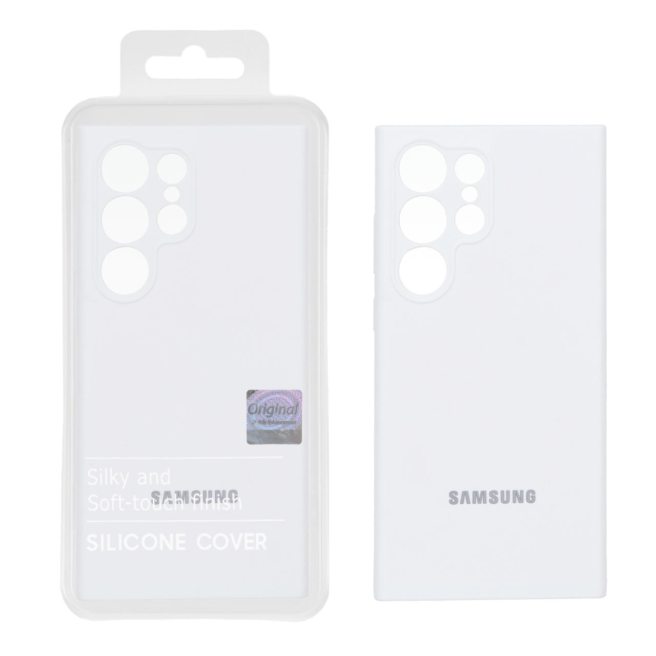 قاب سیلیکونی پاک کنی اورجینال Master Quality مدل Samsung Galaxy S23 Ultra - سفید (پک دار) - اسپه کالا قاب سیلیکونی پاک کنی اورجینال Master Quality مدل Samsung Galaxy S23 Ultra - سفید (پک دار) - تصویر 1