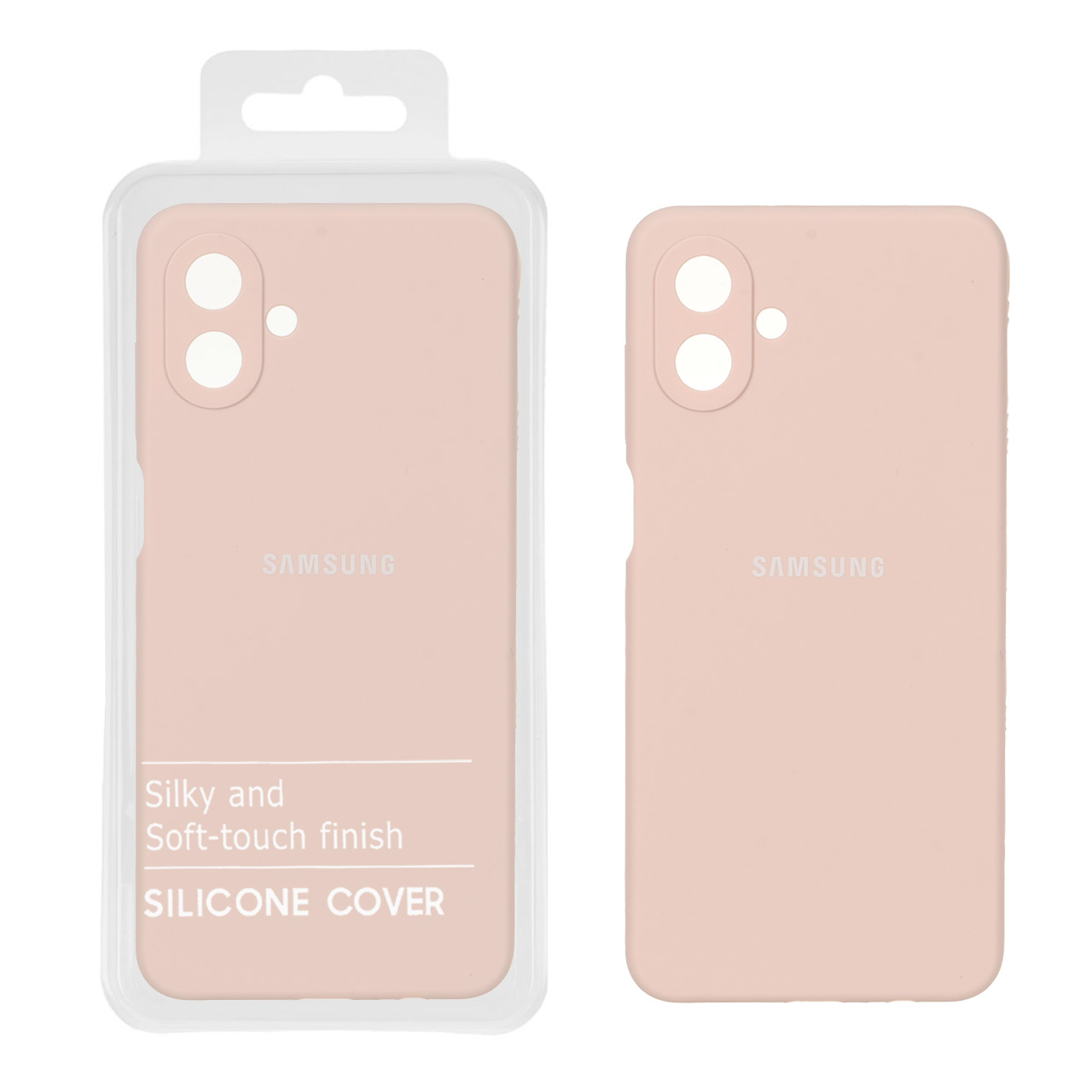 قاب سیلیکونی پاک کنی اورجینال درجه یک Samsung Galaxy A07 - کرم نارنجی (پک دار) - اسپه کالا قاب سیلیکونی پاک کنی اورجینال درجه یک Samsung Galaxy A07 - کرم نارنجی (پک دار) - تصویر 1