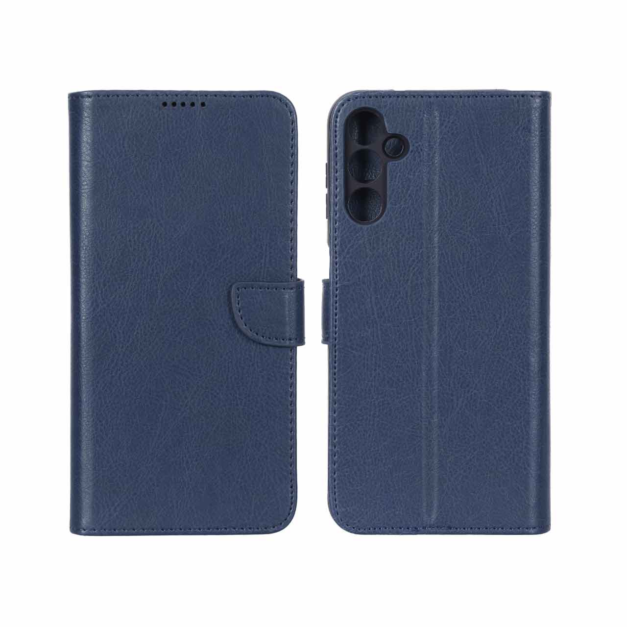 کیف چرمی موبایل مگنتی محافظ لنزدار KRF مدل Samsung Galaxy A14 - سرمه ای - اسپه کالا کیف چرمی موبایل مگنتی محافظ لنزدار KRF مدل Samsung Galaxy A14 - سرمه ای - تصویر 1