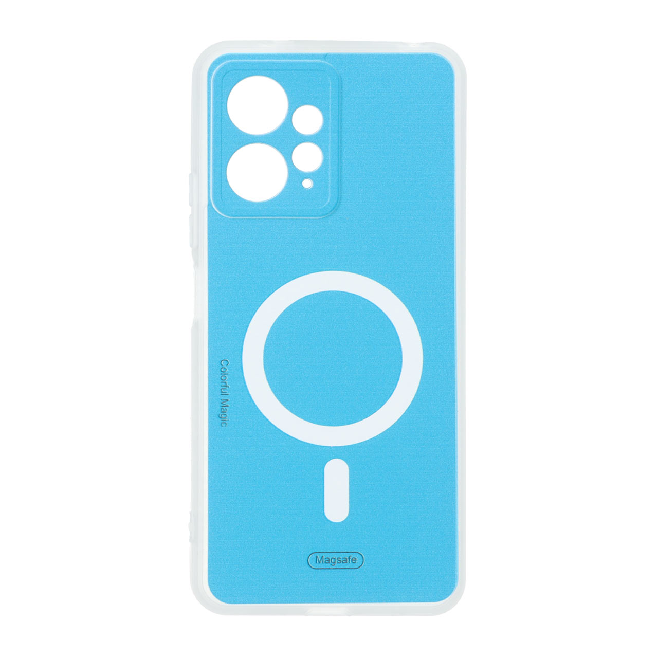 قاب Colorful Magic طرح مگ سیف محافظ لنزدار Xiaomi Redmi Note 12 4G - آبی کد 1 - اسپه کالا قاب Colorful Magic طرح مگ سیف محافظ لنزدار Xiaomi Redmi Note 12 4G - آبی کد 1 - تصویر 1
