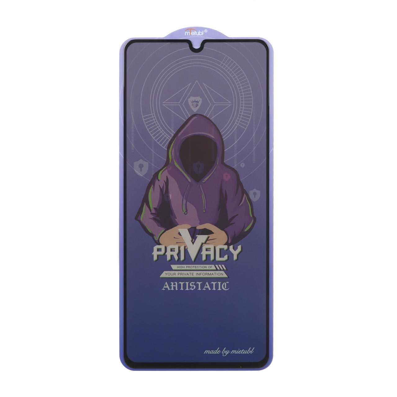 محافظ صفحه نمایش شیشه ای Full Cover Mietubl Anti Static Privacy مدل NTC - Samsung Galaxy A31 / A32 4G / A33 5G / A22 4G / F22 4G / M22 / M32 4G - اسپه کالا محافظ صفحه نمایش شیشه ای Full Cover Mietubl Anti Static Privacy مدل NTC - Samsung Galaxy A31 / A32 4G / A33 5G / A22 4G / F22 4G / M22 / M32 4G - تصویر 1