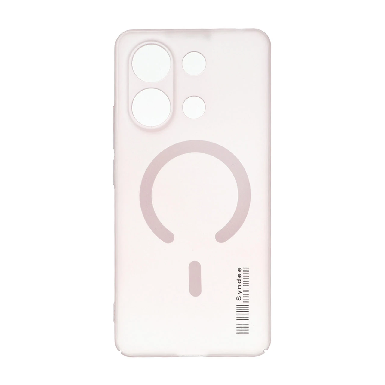 قاب Syndee مات طرح مگ سیف Xiaomi Redmi Note 13 4G - صورتی چرک - اسپه کالا قاب Syndee مات طرح مگ سیف Xiaomi Redmi Note 13 4G - صورتی چرک - تصویر 1