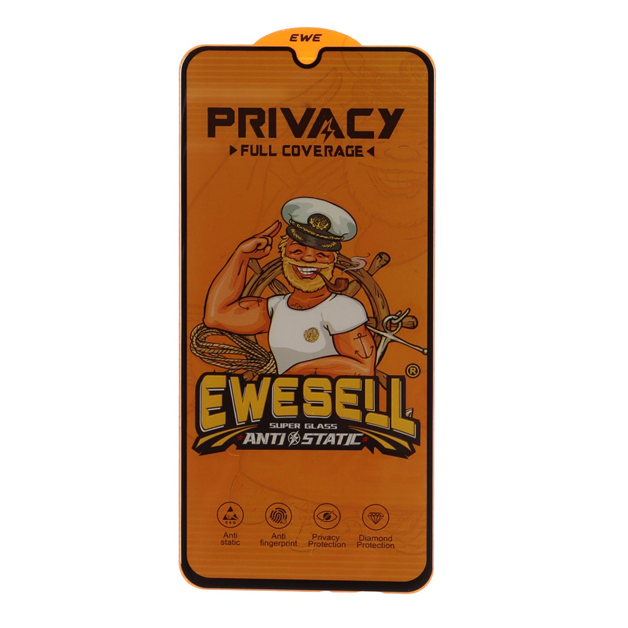 محافظ صفحه نمایش شیشه ای Full Cover Ewesell Anti Static Privacy مدل Samsung Galaxy A20 / A30 / A30S / A50 / A50S / M10S / M21 / M21S / M30 / M30S / M31 / Redmi Note 7 / Note 7 pro / Note 7s / Honor 9a / Y6p - اسپه کالا محافظ صفحه نمایش شیشه ای Full Cover Ewesell Anti Static Privacy مدل Samsung Galaxy A20 / A30 / A30S / A50 / A50S / M10S / M21 / M21S / M30 / M30S / M31 / Redmi Note 7 / Note 7 pro / Note 7s / Honor 9a / Y6p - تصویر 1