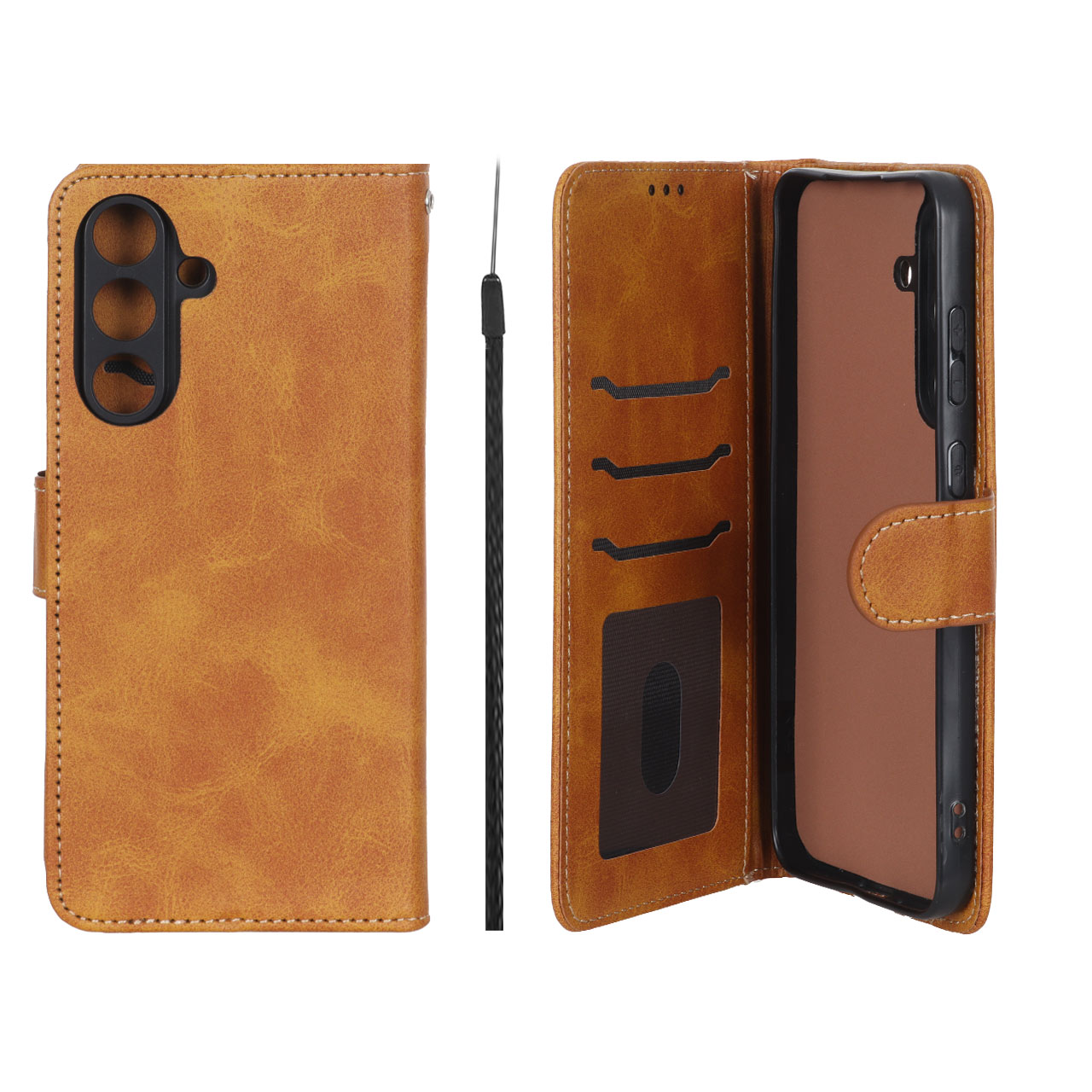 کیف موبایل مگنتی Crystal داخل مخمل Samsung Galaxy S25 FE - عسلی - اسپه کالا کیف موبایل مگنتی Crystal داخل مخمل Samsung Galaxy S25 FE - عسلی - تصویر 1