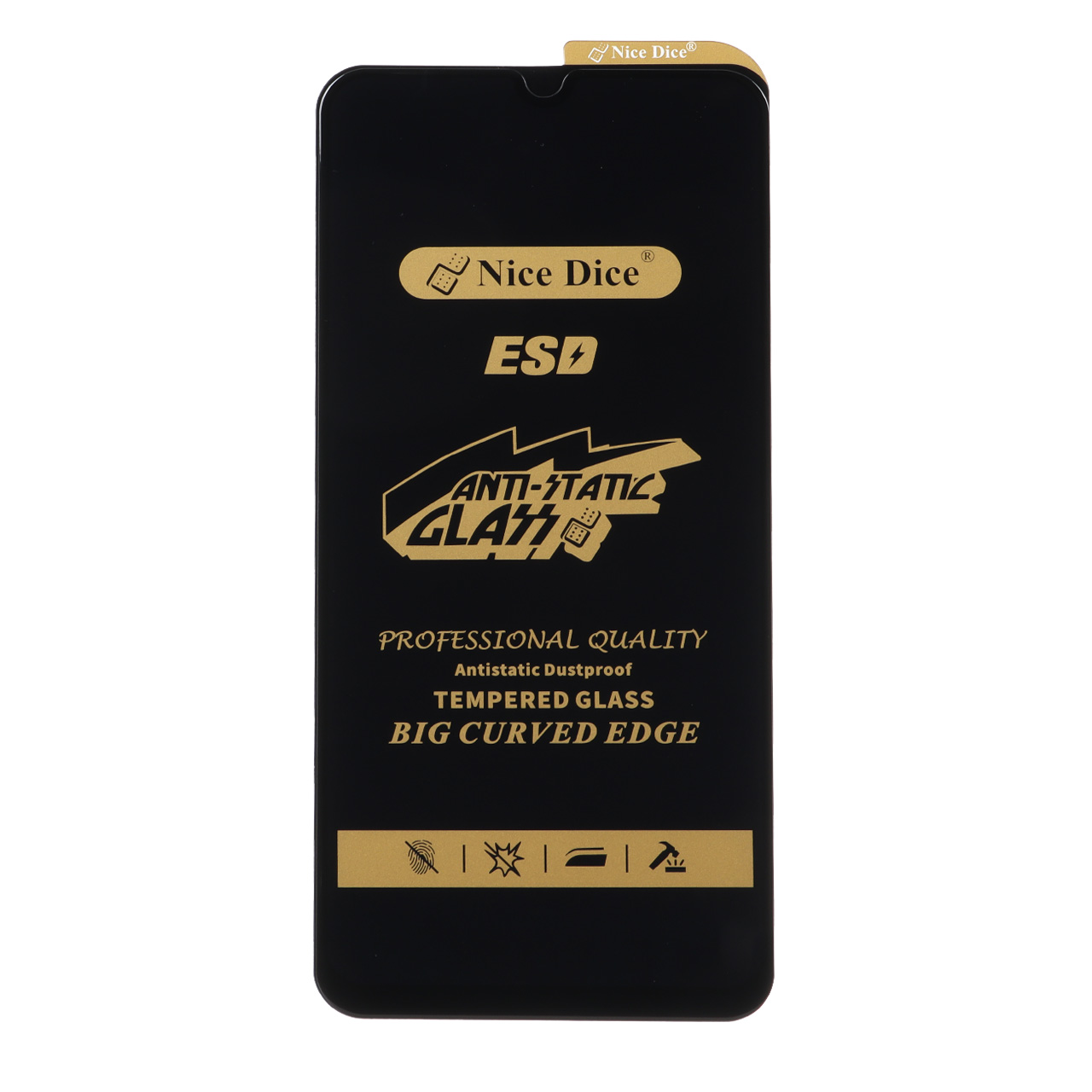 محافظ صفحه نمایش شیشه ای Full Cover ESD Anti Static - Nice Dice مدل Samsung Galaxy A20 / A30 / A30S / A50 / A50S / M10S / M21 / M21S / M30 / M30S / M31 / Redmi Note 7 / Note 7 pro / Note 7s / Honor 9a / Y6p - اسپه کالا محافظ صفحه نمایش شیشه ای Full Cover ESD Anti Static - Nice Dice مدل Samsung Galaxy A20 / A30 / A30S / A50 / A50S / M10S / M21 / M21S / M30 / M30S / M31 / Redmi Note 7 / Note 7 pro / Note 7s / Honor 9a / Y6p - تصویر 1