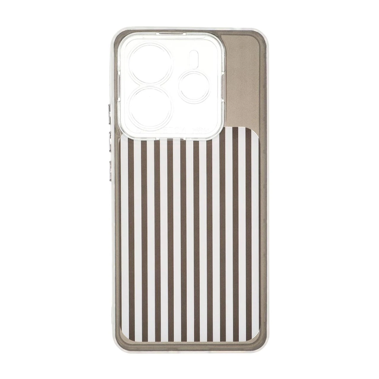 قاب مستطیلی Stripe لنز شفاف Xiaomi Redmi Note 14 4G - مشکی - اسپه کالا قاب مستطیلی Stripe لنز شفاف Xiaomi Redmi Note 14 4G - مشکی - تصویر 1